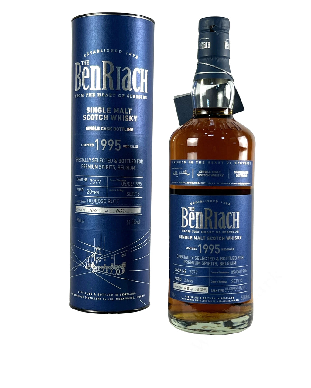 BenRiach 20-year Oloroso 1995