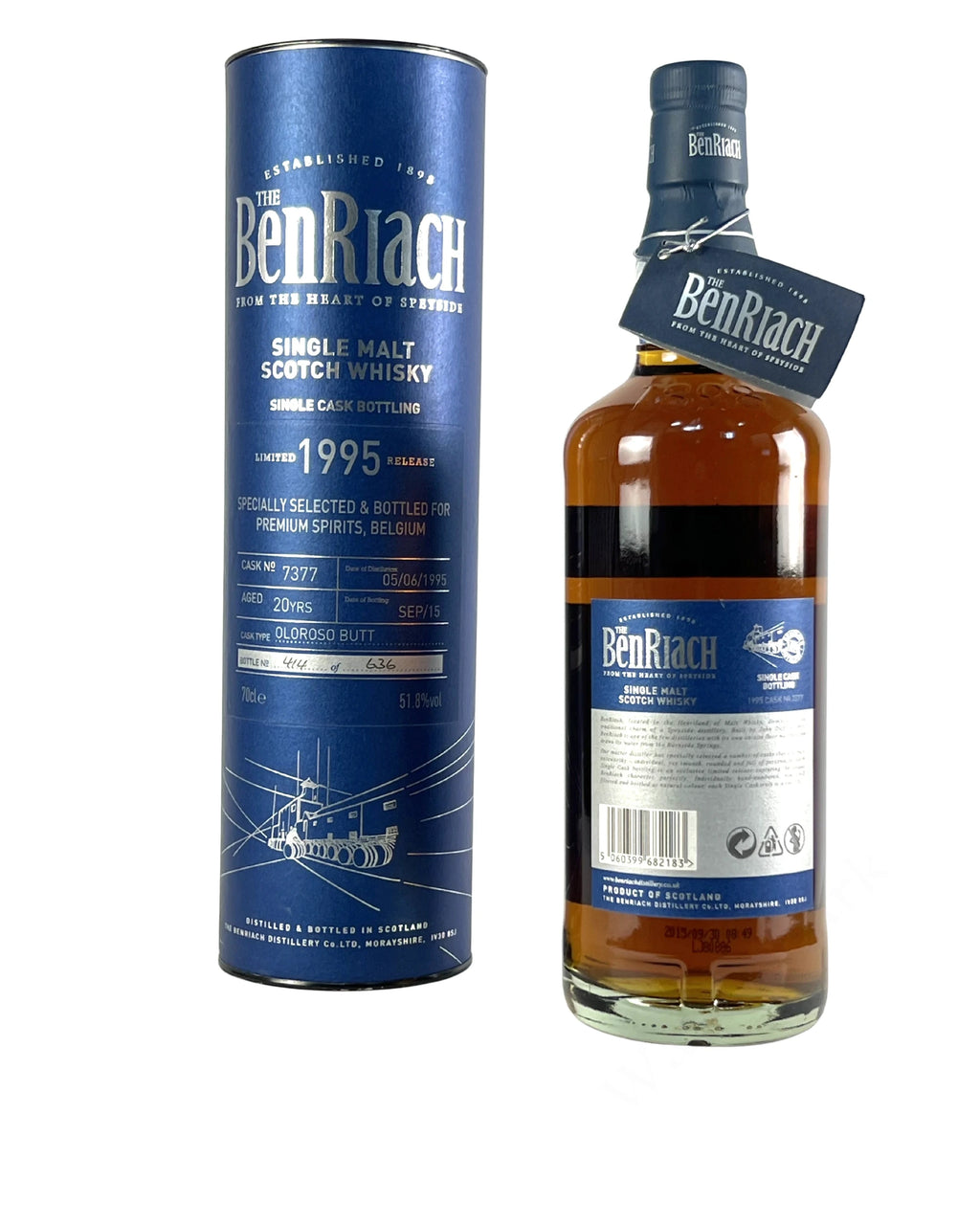 BenRiach 20-year Oloroso 1995