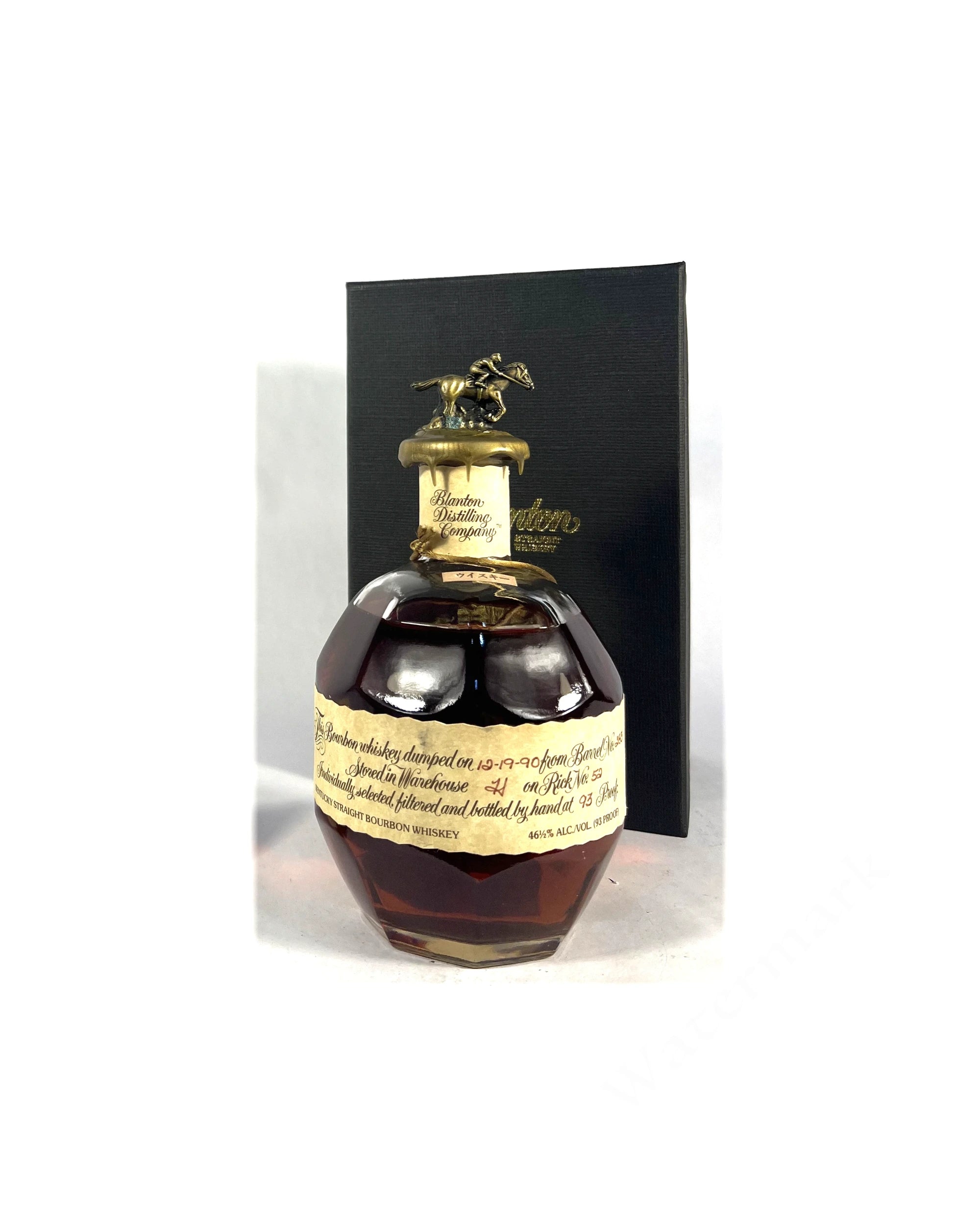 Blanton's 1990 with presentation box