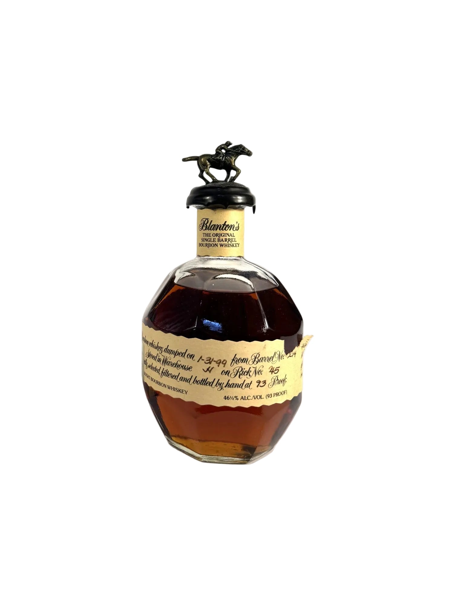 Blanton's Sib 1999 (torn label)