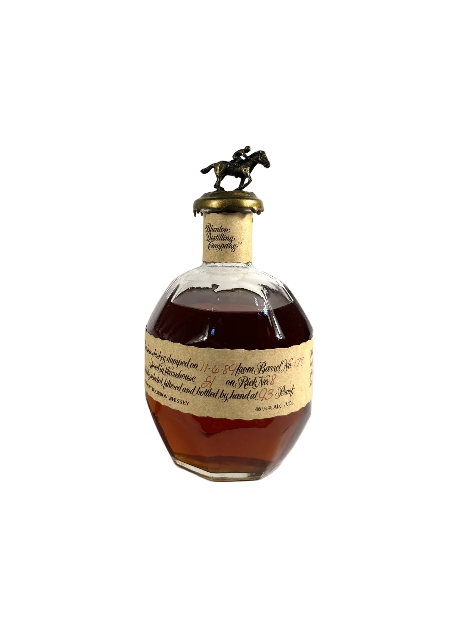 Blanton's Single Barrel 1989