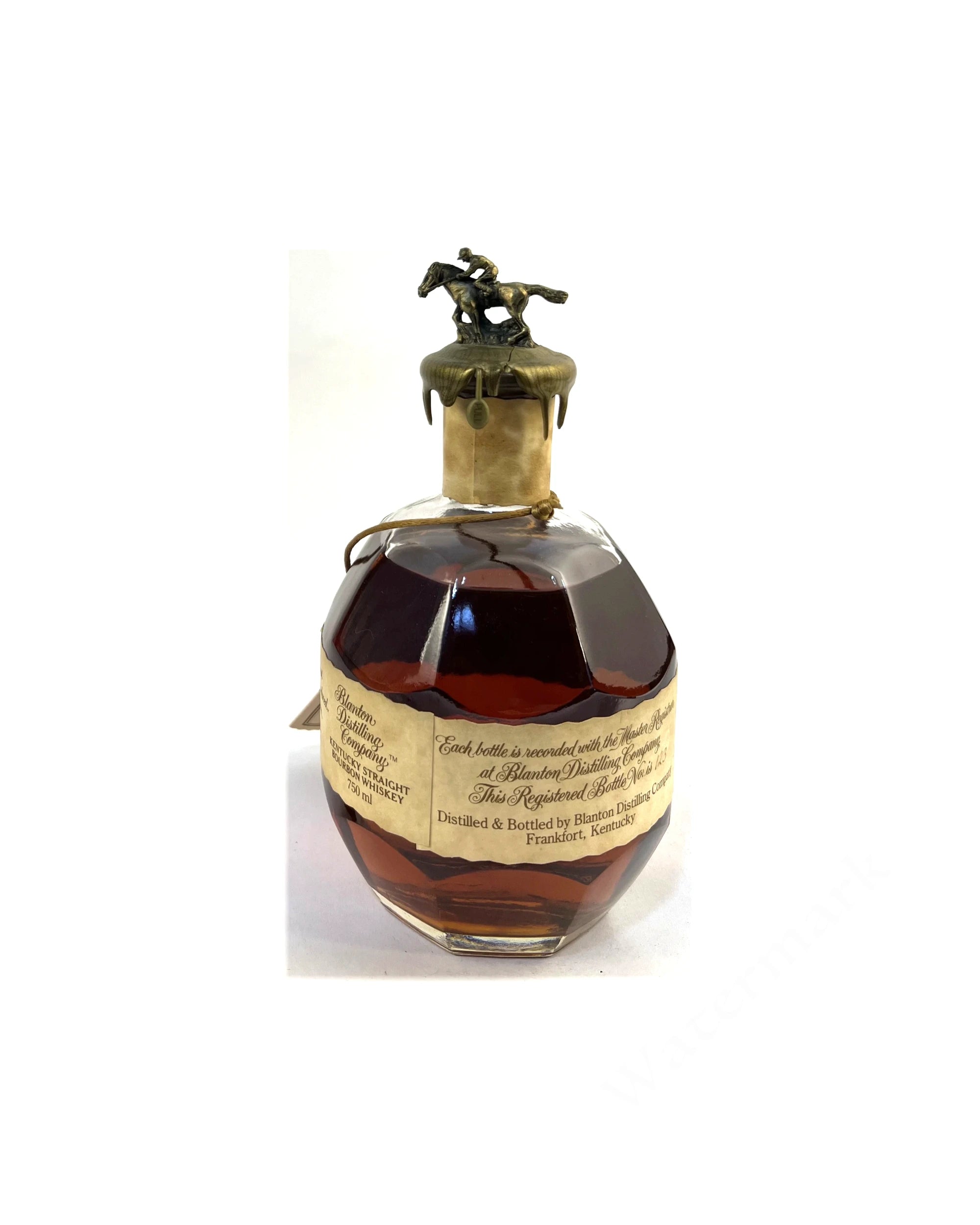 Blanton's Single Barrel 1991 (Small crack in wax)