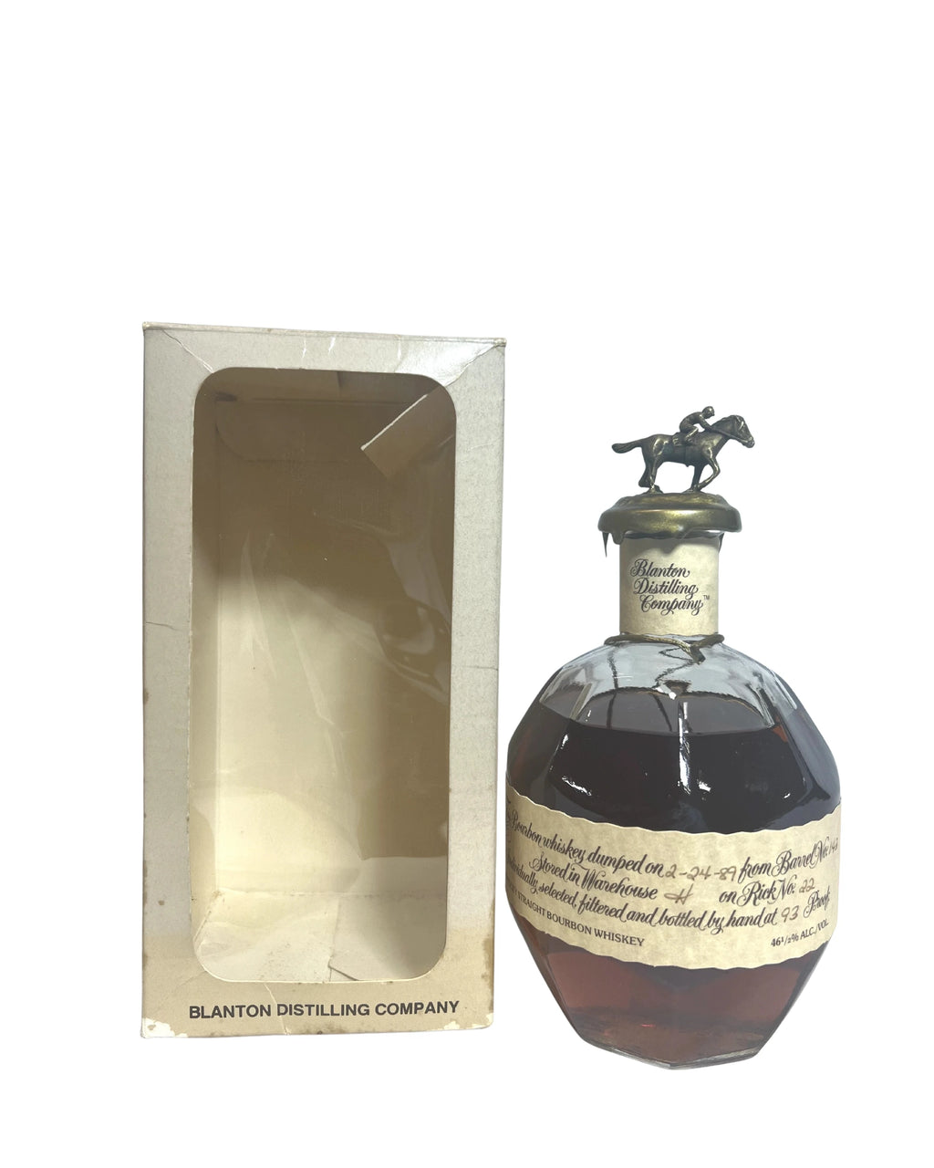 Blanton's Single Barrel (1989) 93 Proof 750ml