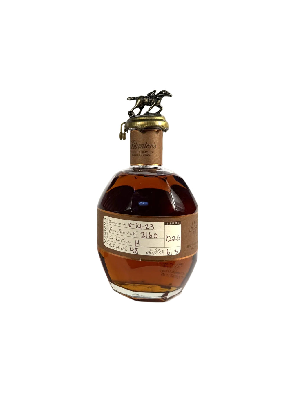 Blanton's Straight from the Barrel 122.6pf. 2023 700ml