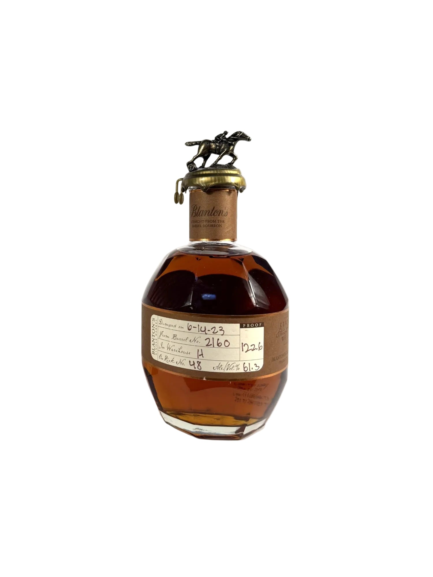 Blanton's Straight from the Barrel 122.6pf. 2023 700ml