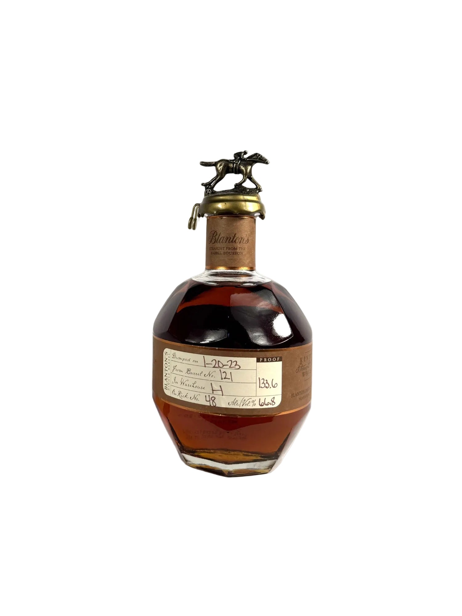 Blanton's Straight From The Barrel 133.6pf 2023 750ml