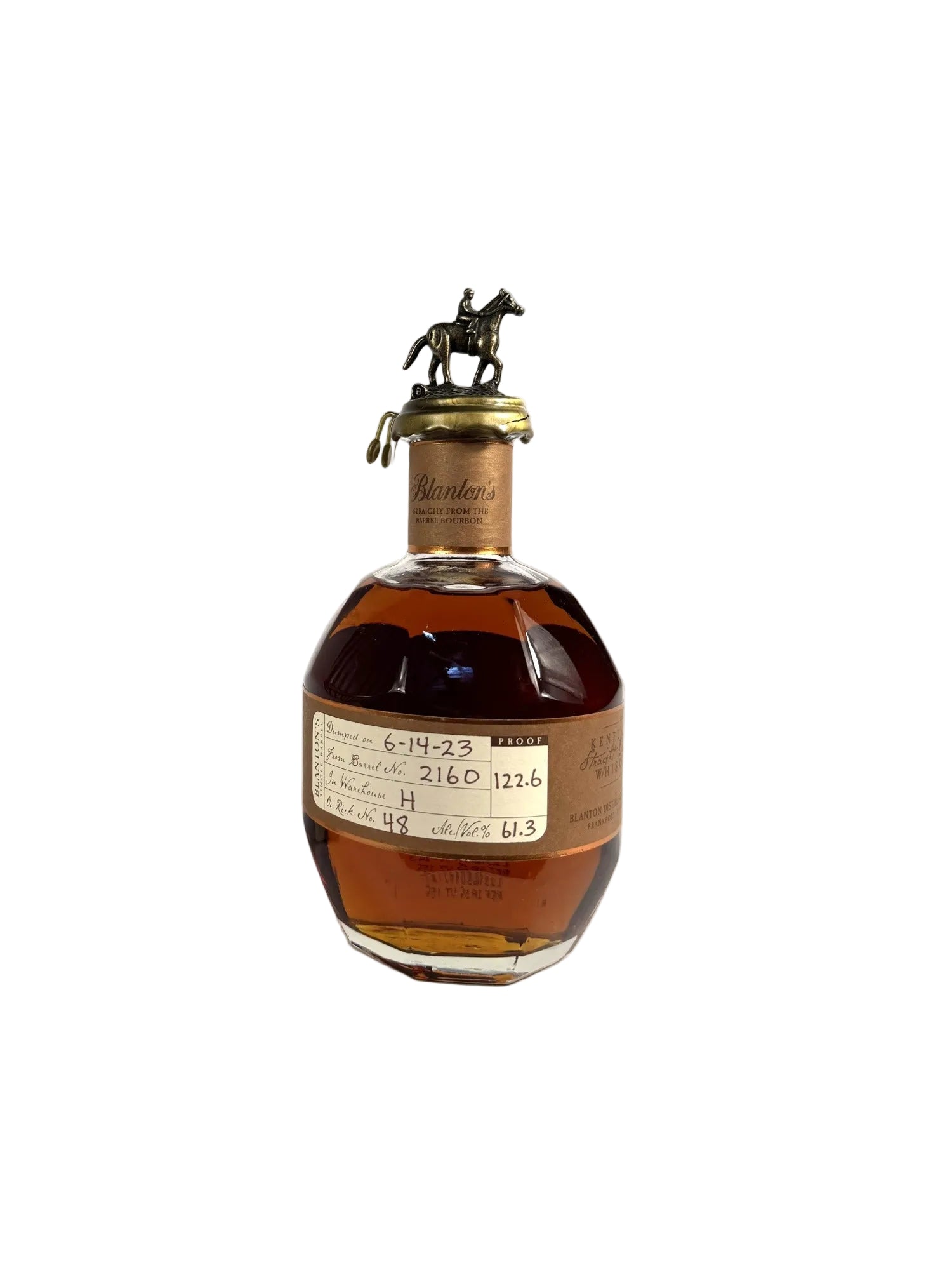 Blanton's Straight from the Barrel 122.6pf. 2023 700ml