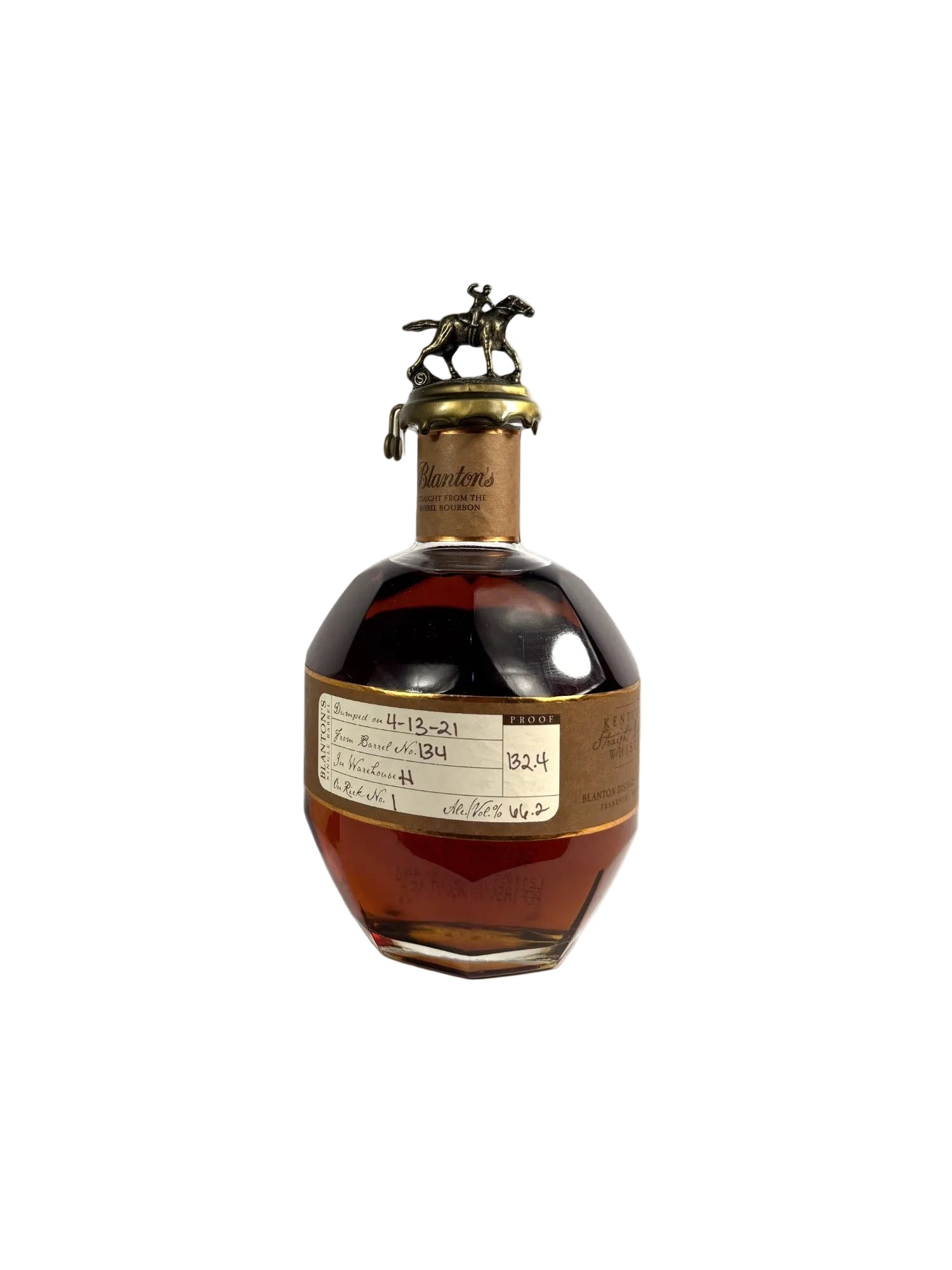 Blanton's Straight from the Barrel 132.4pf. 2021 750ml
