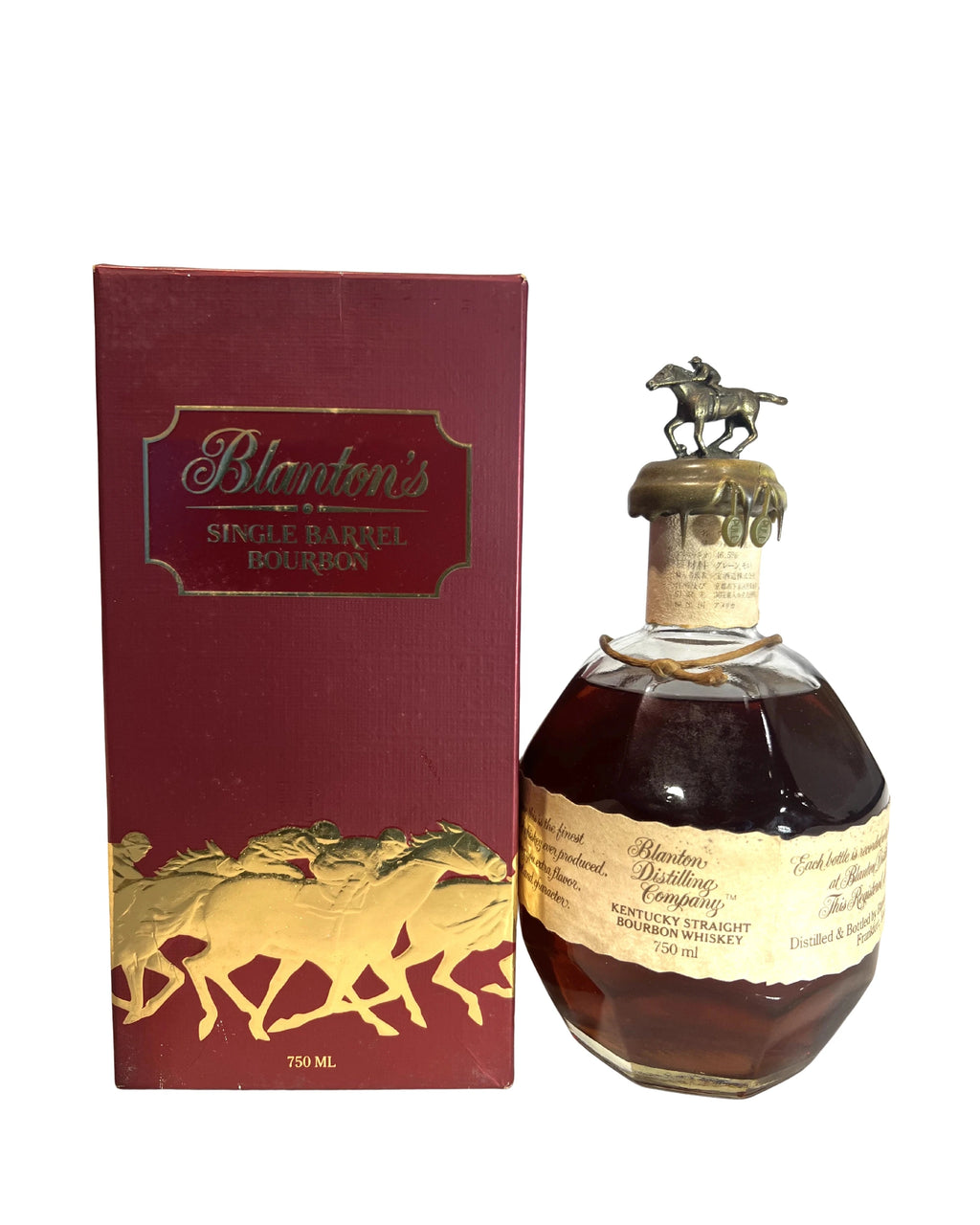 Blanton's Takara 1995 93 Proof 750ml (Small Crack in Wax)