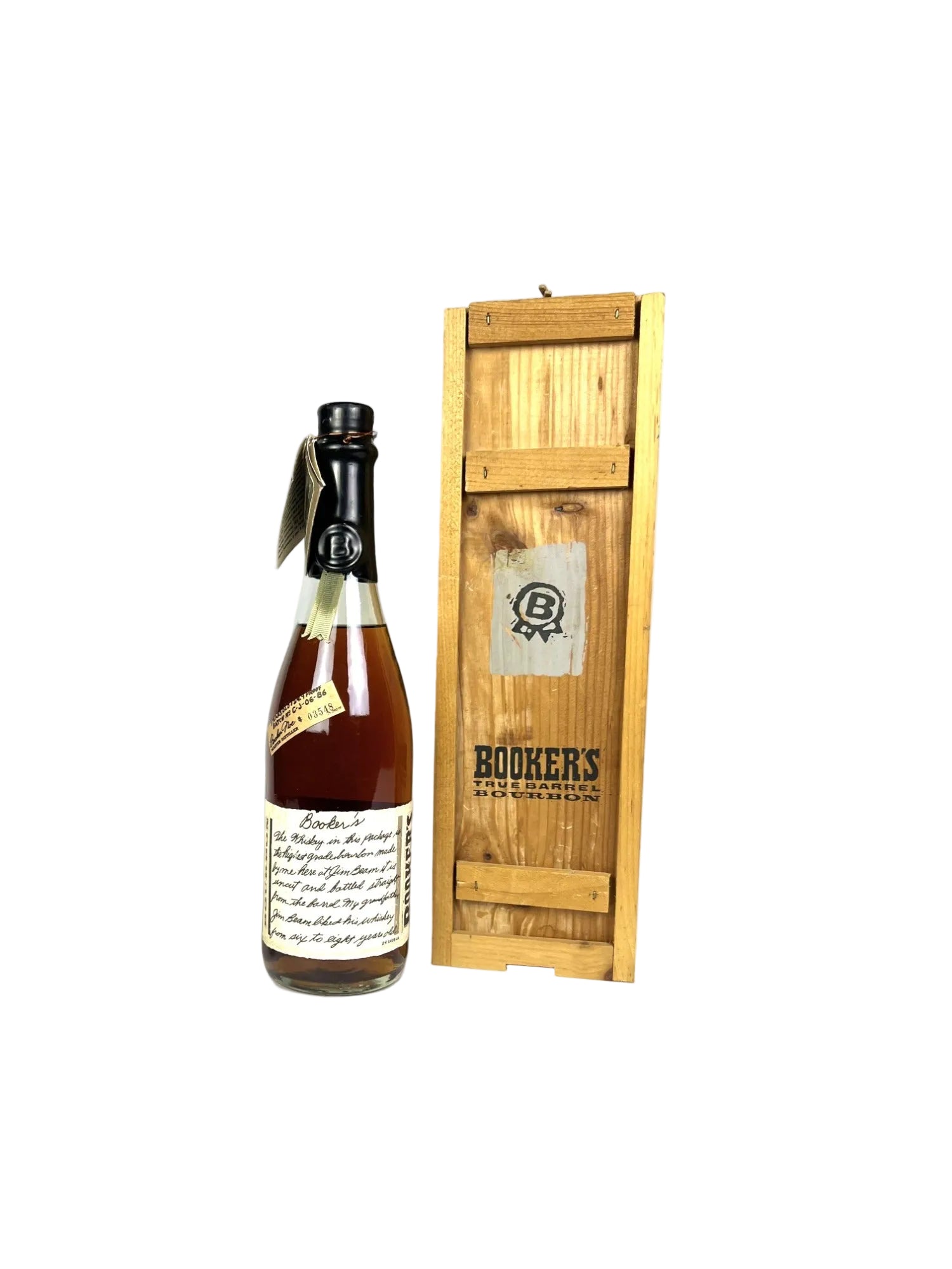 Booker's Black wax 1986