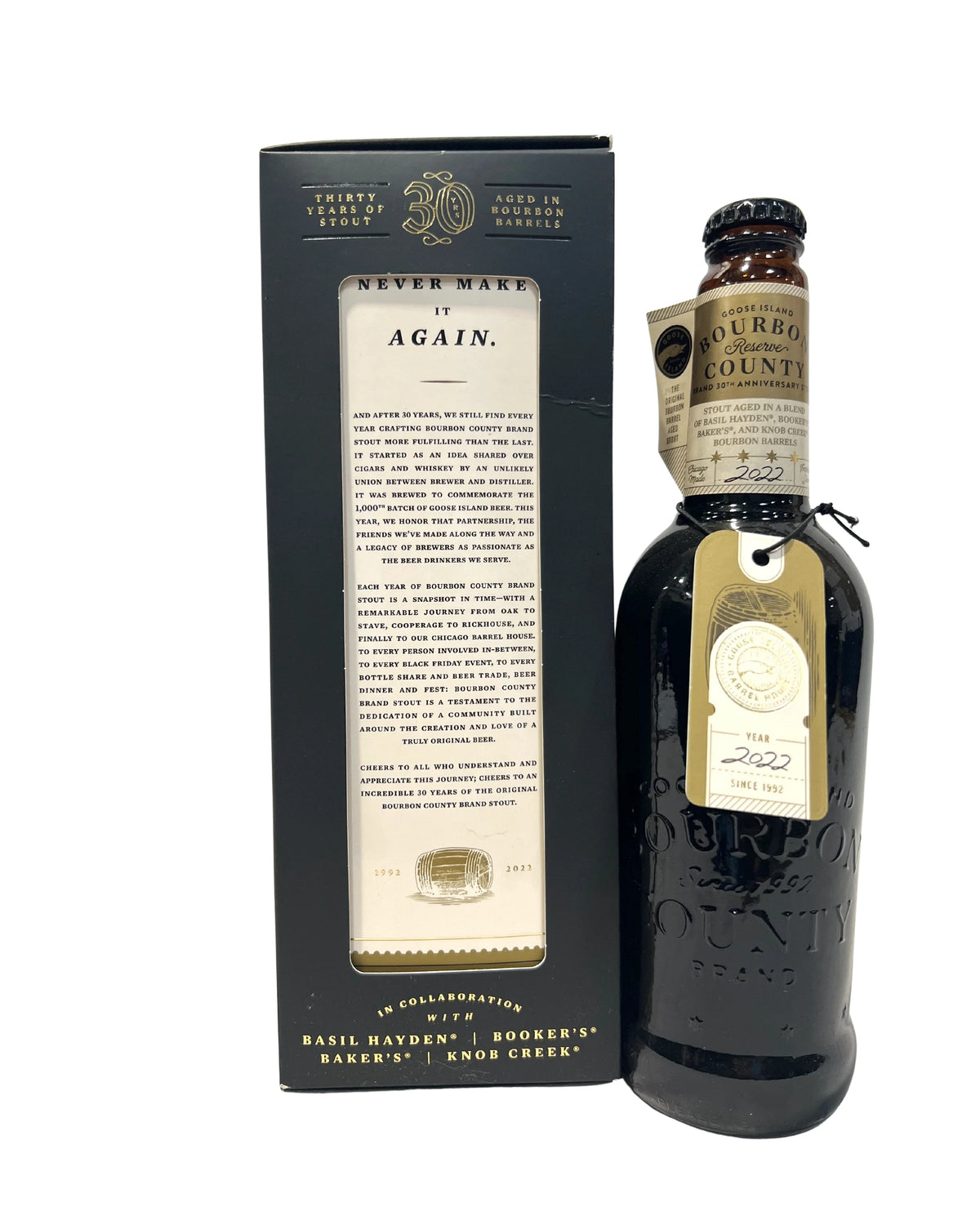 Bourbon County Reserve Brand 30th Anniversary Stout 2022 250ml