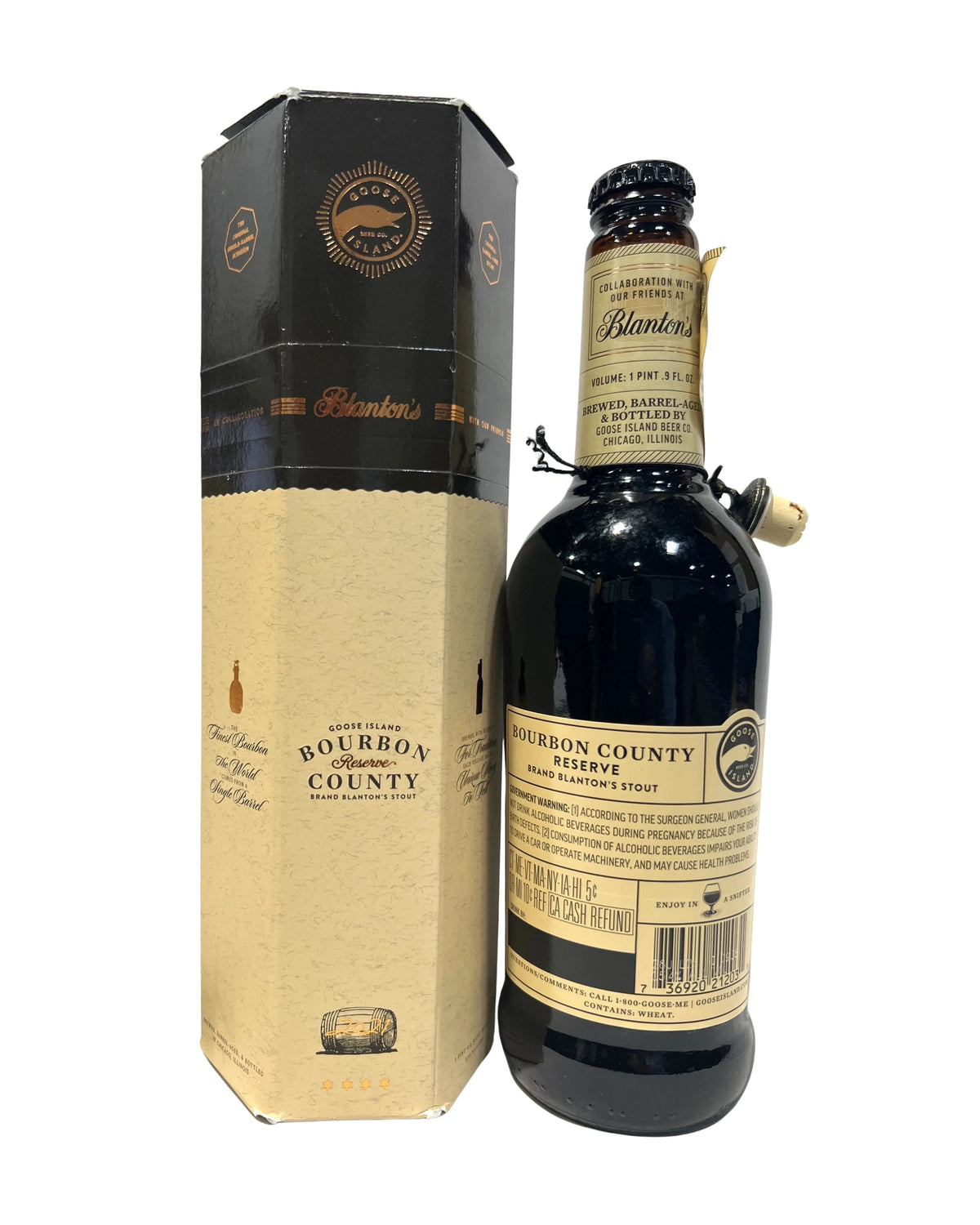 Bourbon County Reserve Brand Blanton's Stout (2021) 40 Proof 750ml