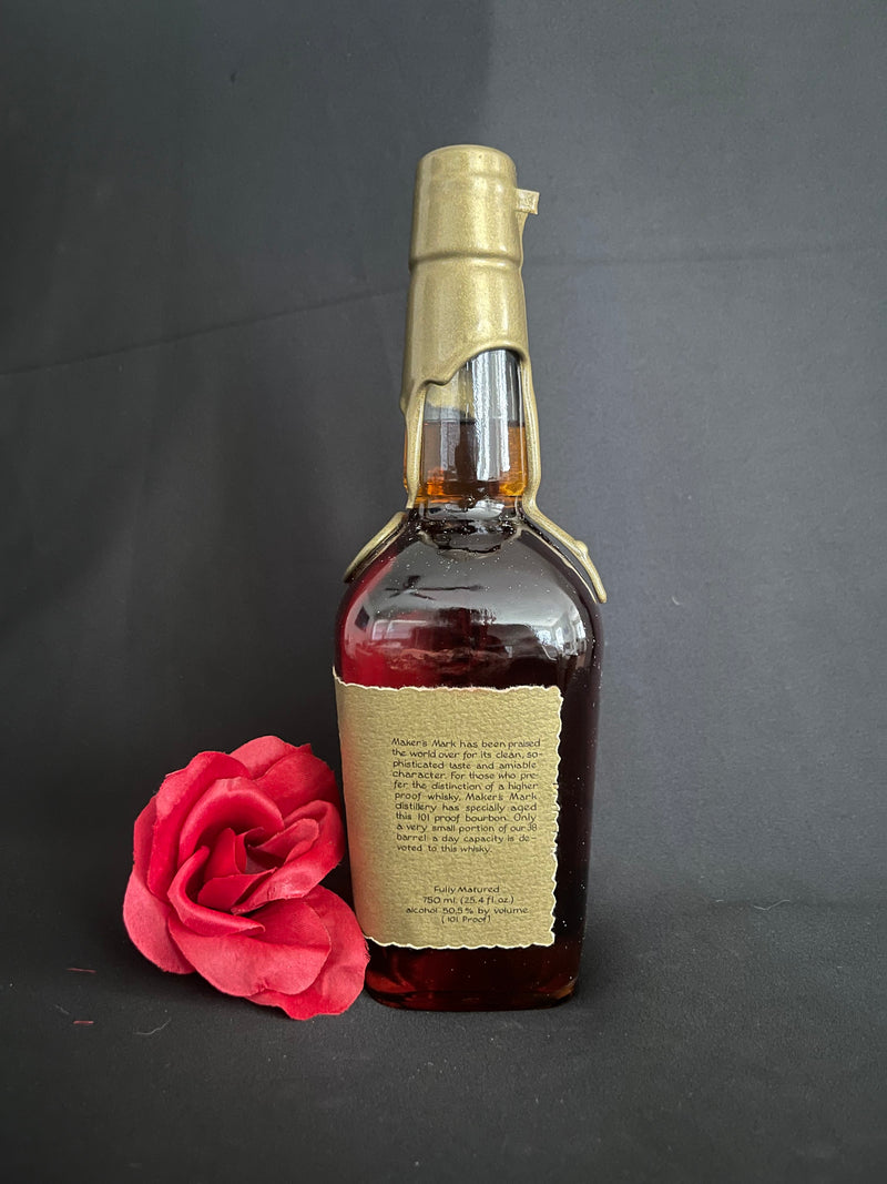 Pre Arrival: Maker's Mark Gold Wax 1990's 101pf