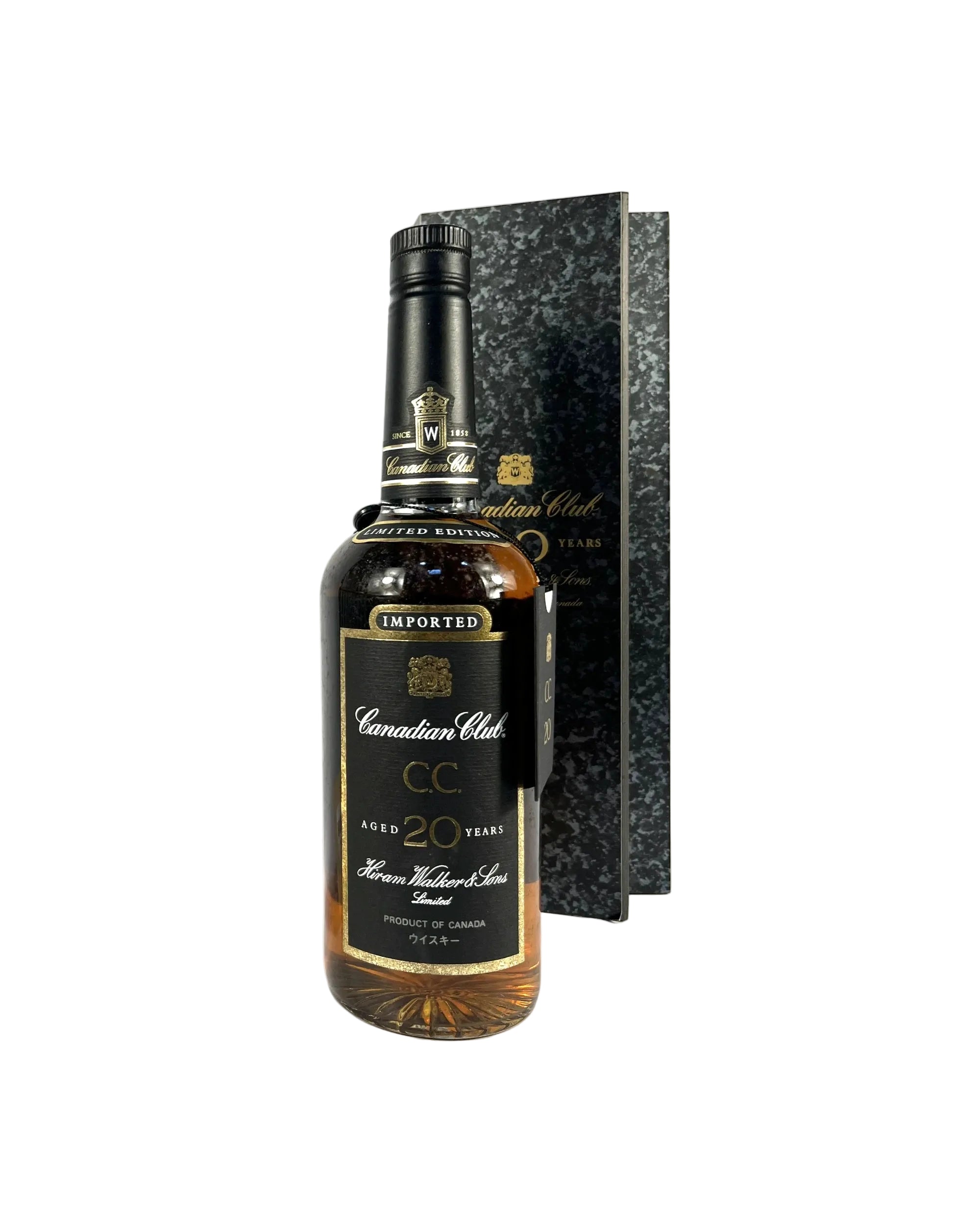 Canadian Club 20-year 1991 with box