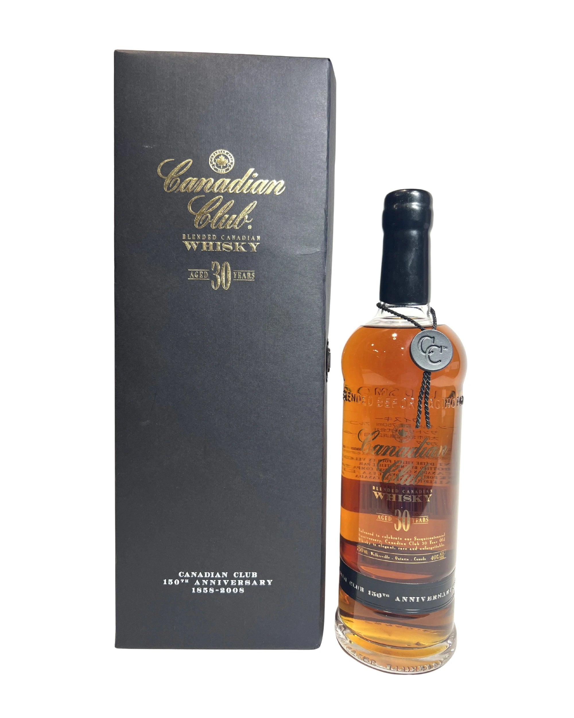 2008 Canadian Club 30 Years Blended Canadian Whisky 2008 80 Proof 750ml