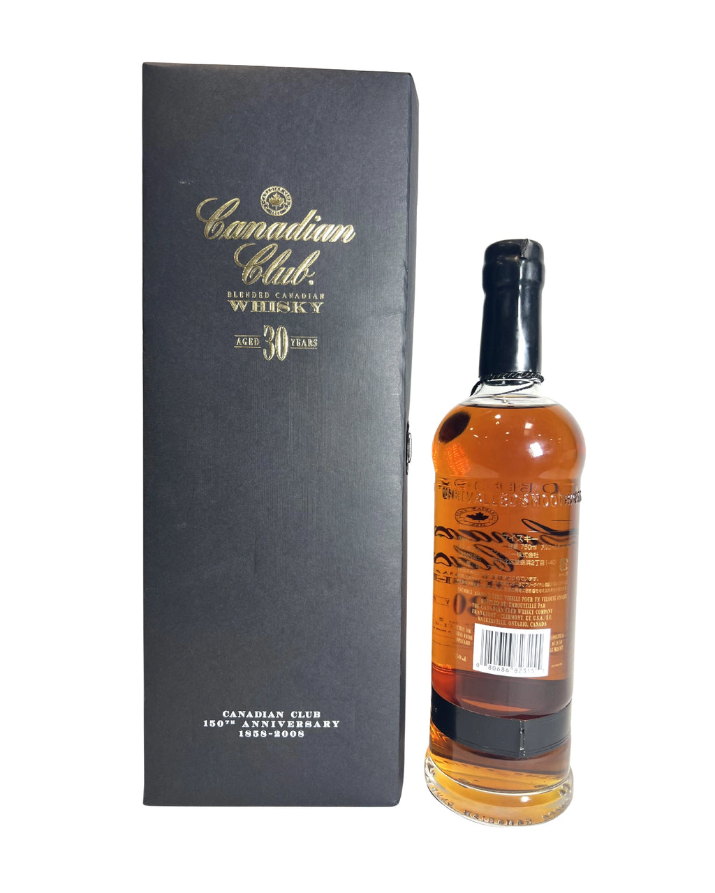 2008 Canadian Club 30 Years Blended Canadian Whisky 2008 80 Proof 750ml