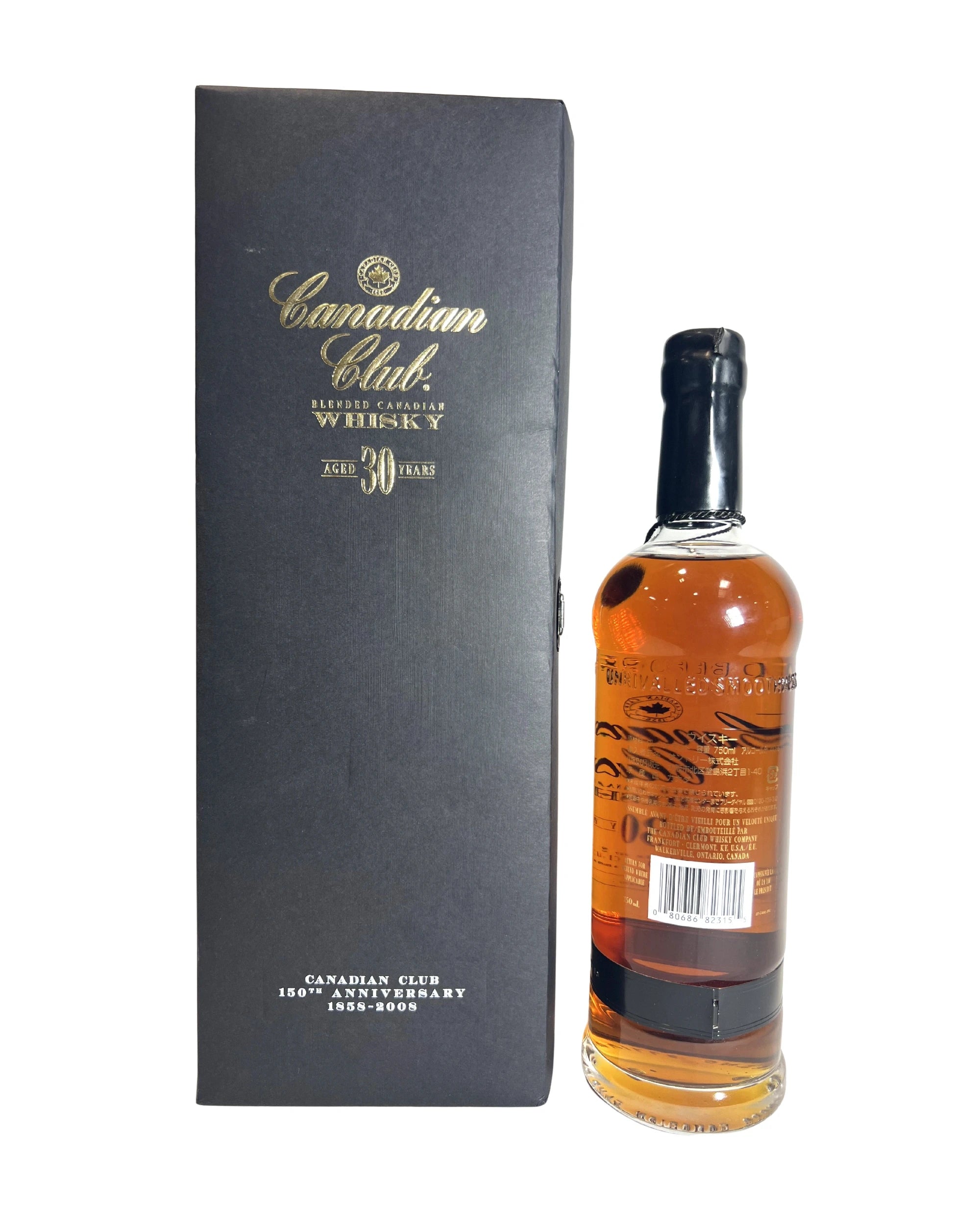 2008 Canadian Club 30 Years Blended Canadian Whisky 2008 80 Proof 750ml