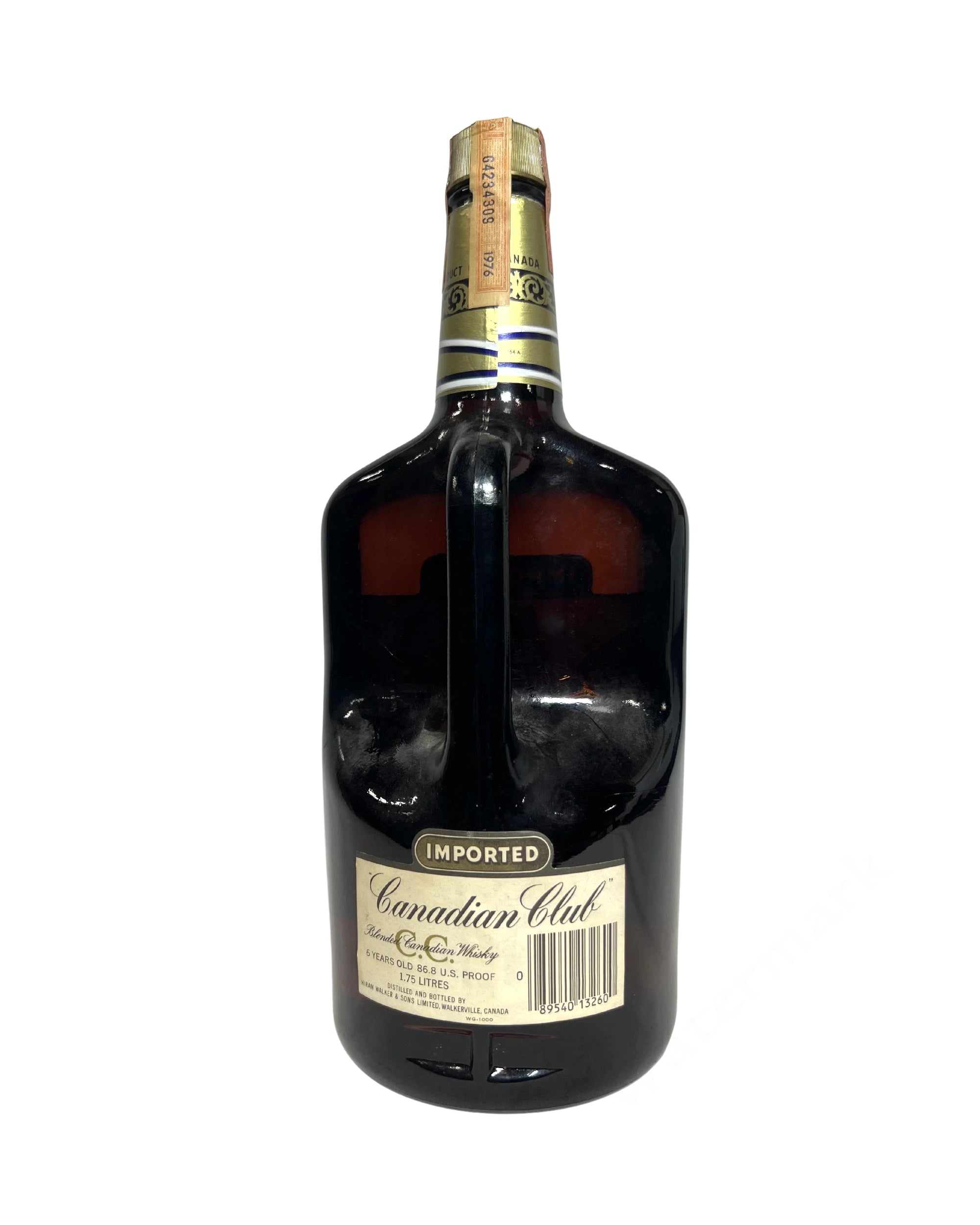 Canadian Club 6-year 1976 1.75 Liter