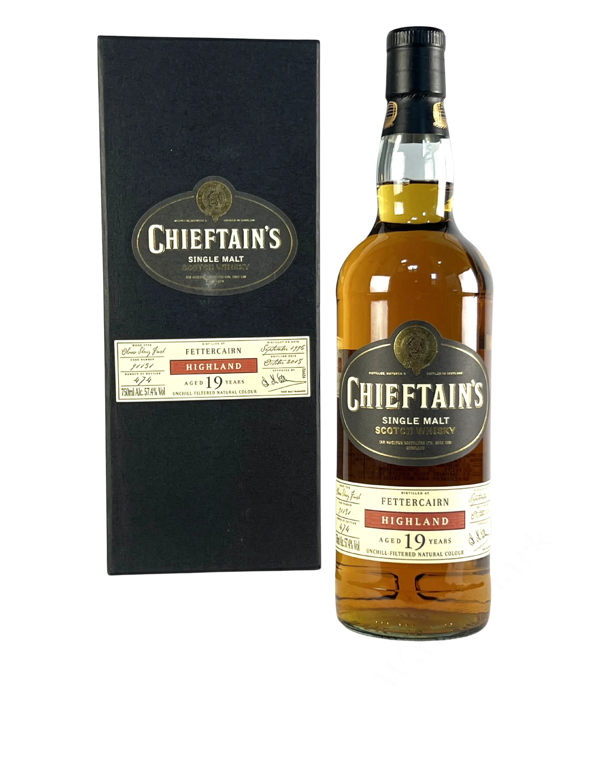 Chieftain's Fettercairn 19-year 2015