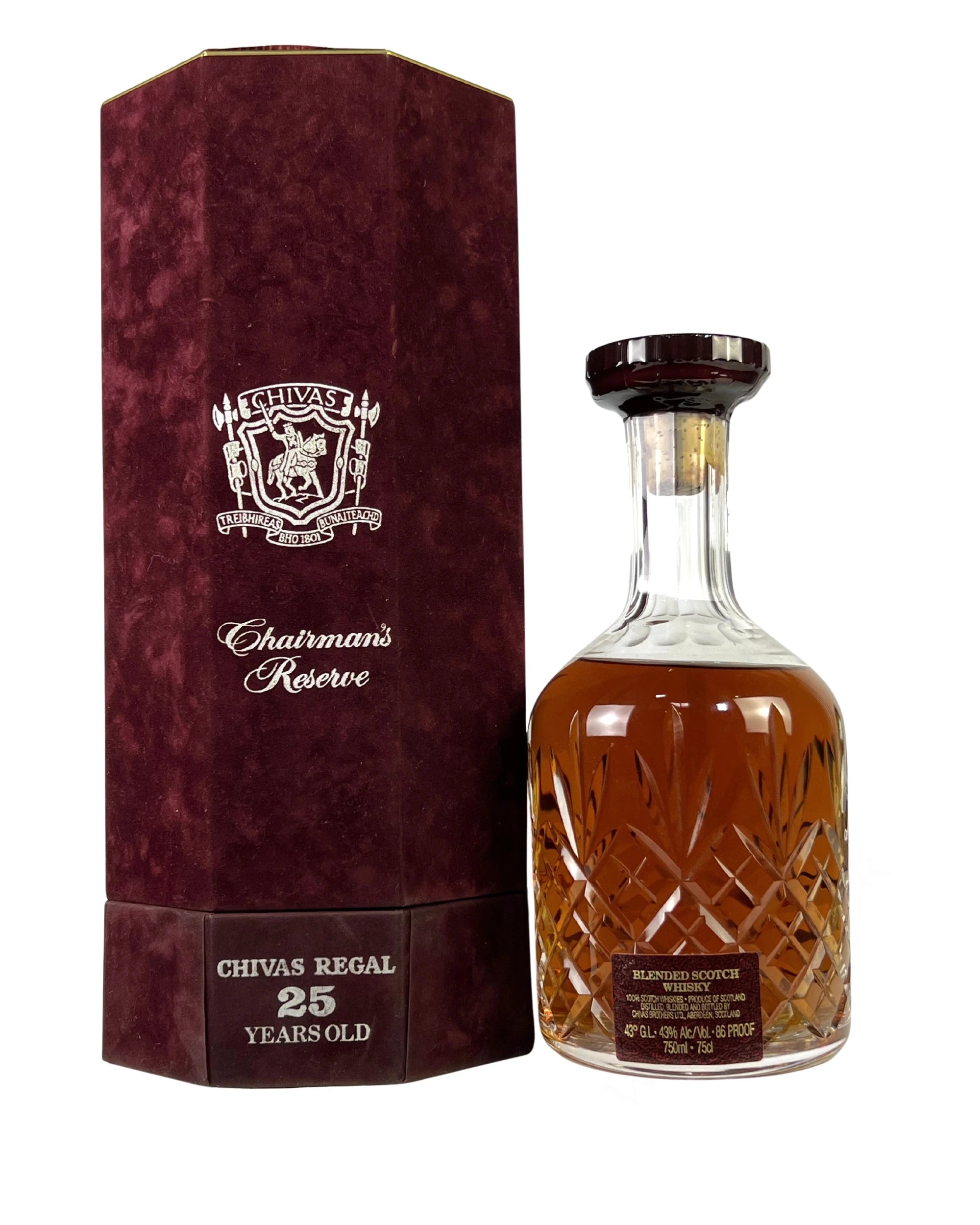 Chivas Regal 25 Years Old Chairman's Reserve II
