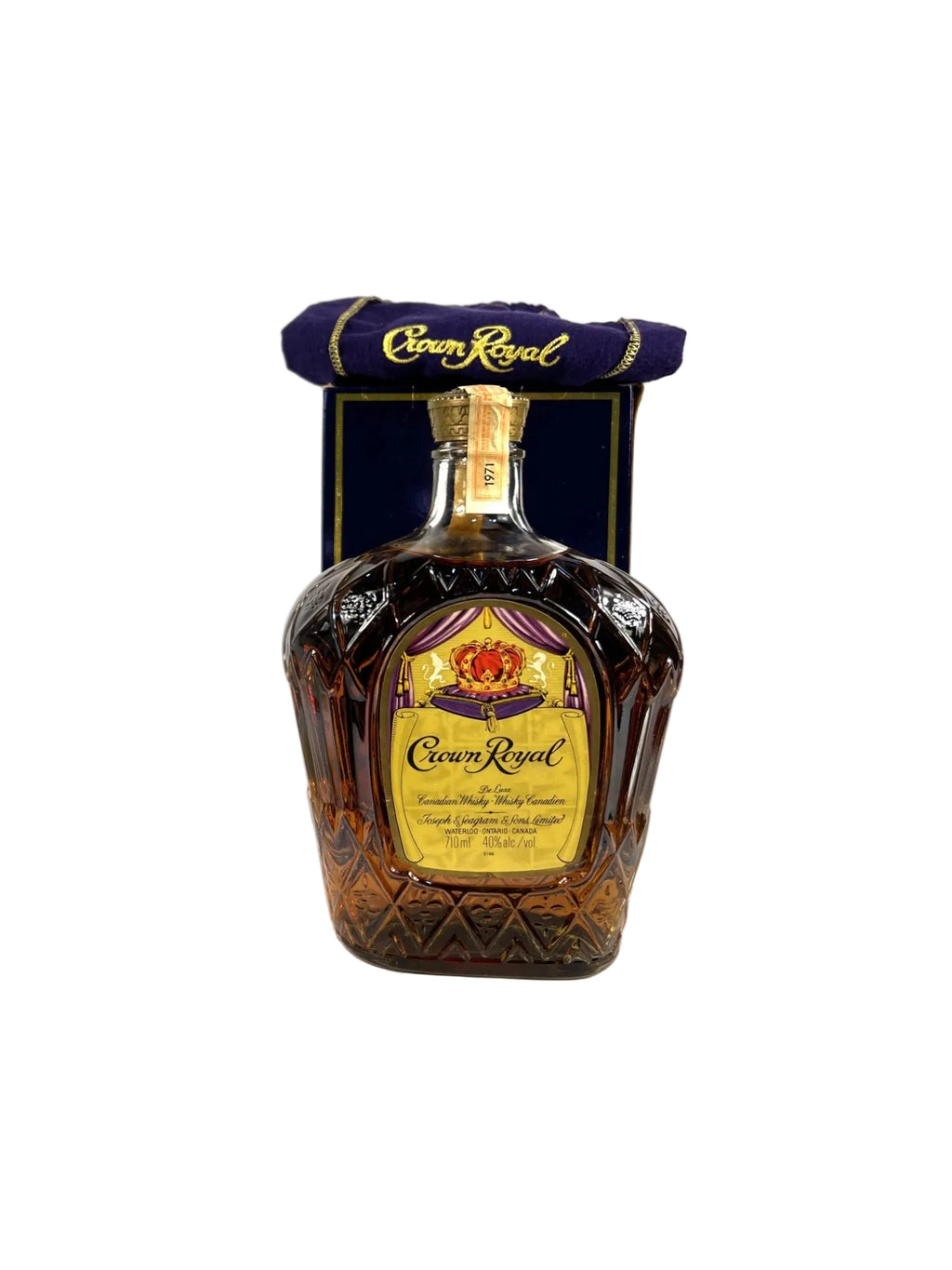 Crown Royal 1971 710ml with bag and box