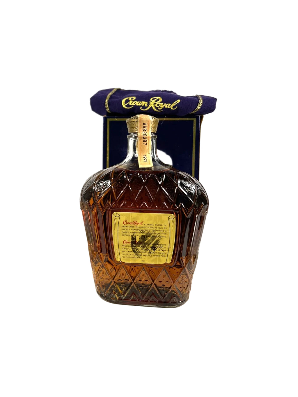 Crown Royal 1971 710ml with bag and box