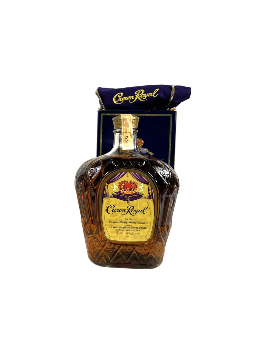 Crown Royal 1973 710ml with bag and box