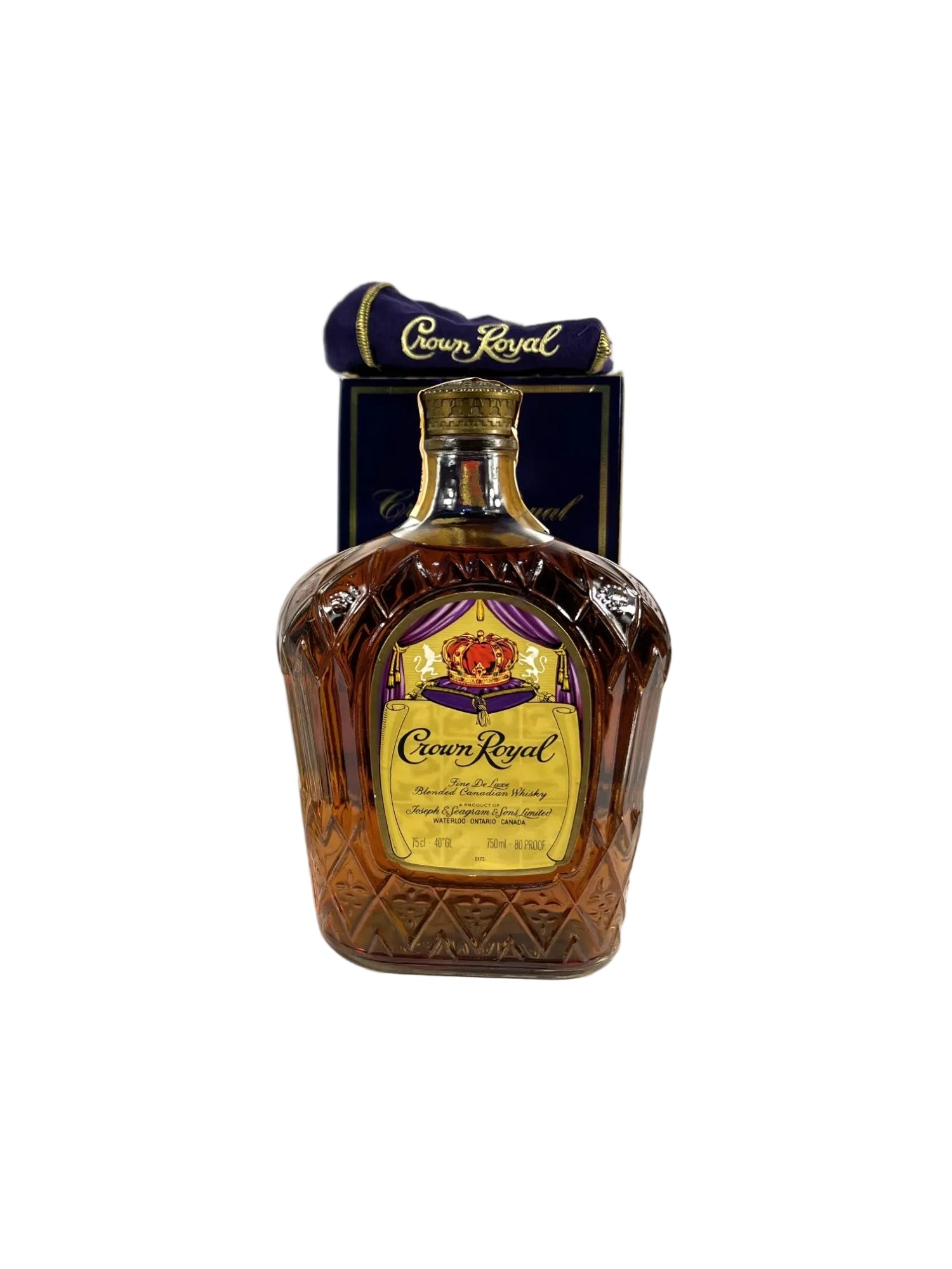 Crown Royal 1978 with bag and box