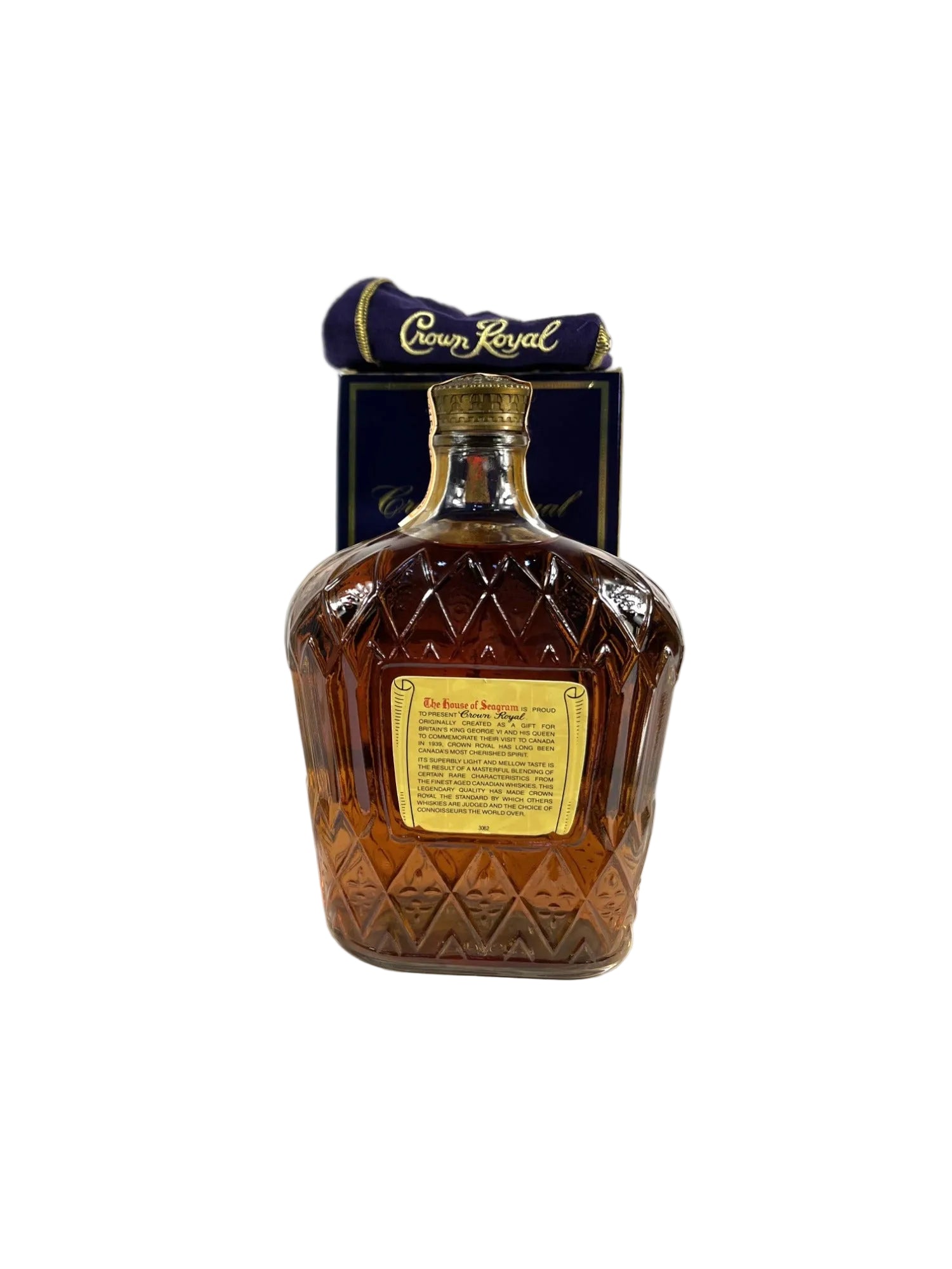 Crown Royal 1978 with bag and box