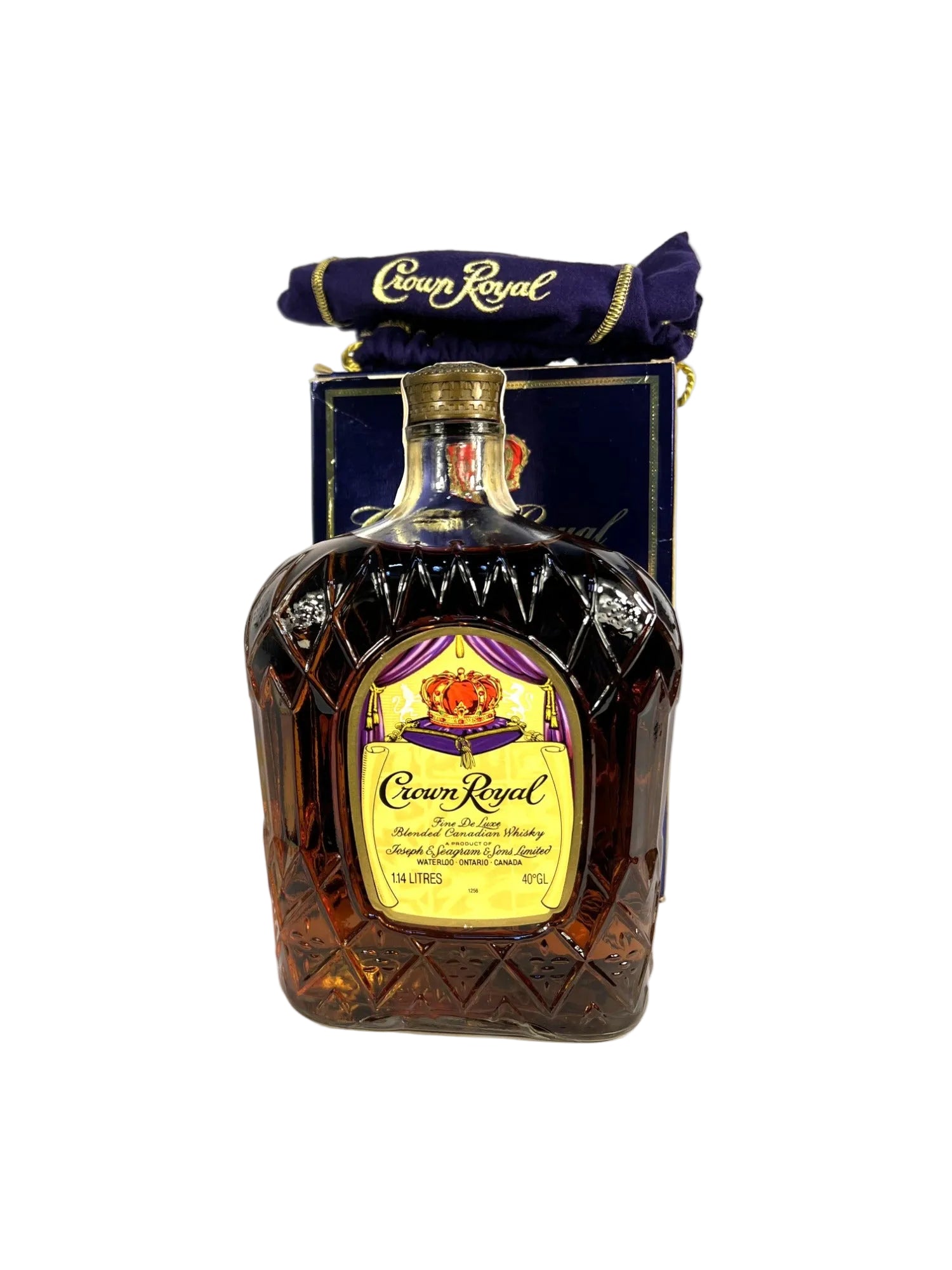 Crown Royal 1979 1.14 Liter with bag and box