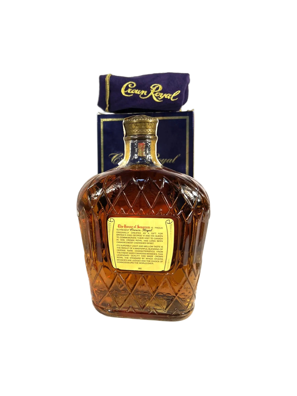 Crown Royal 1979 with bag and box