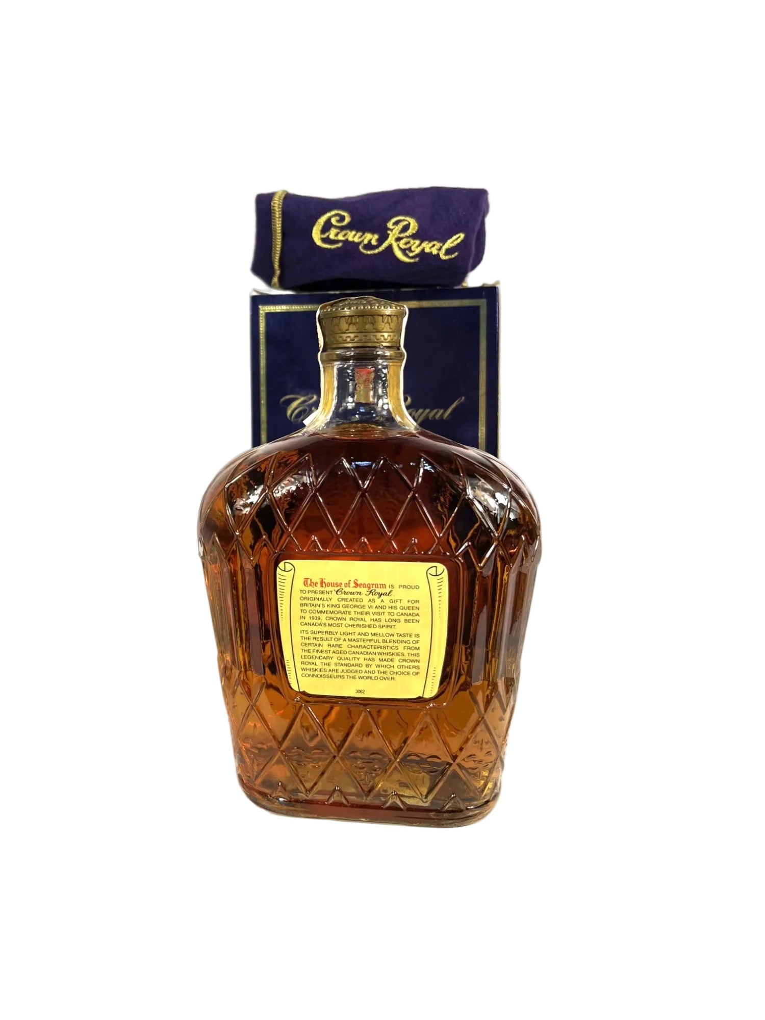 Crown Royal 1979 with bag and box