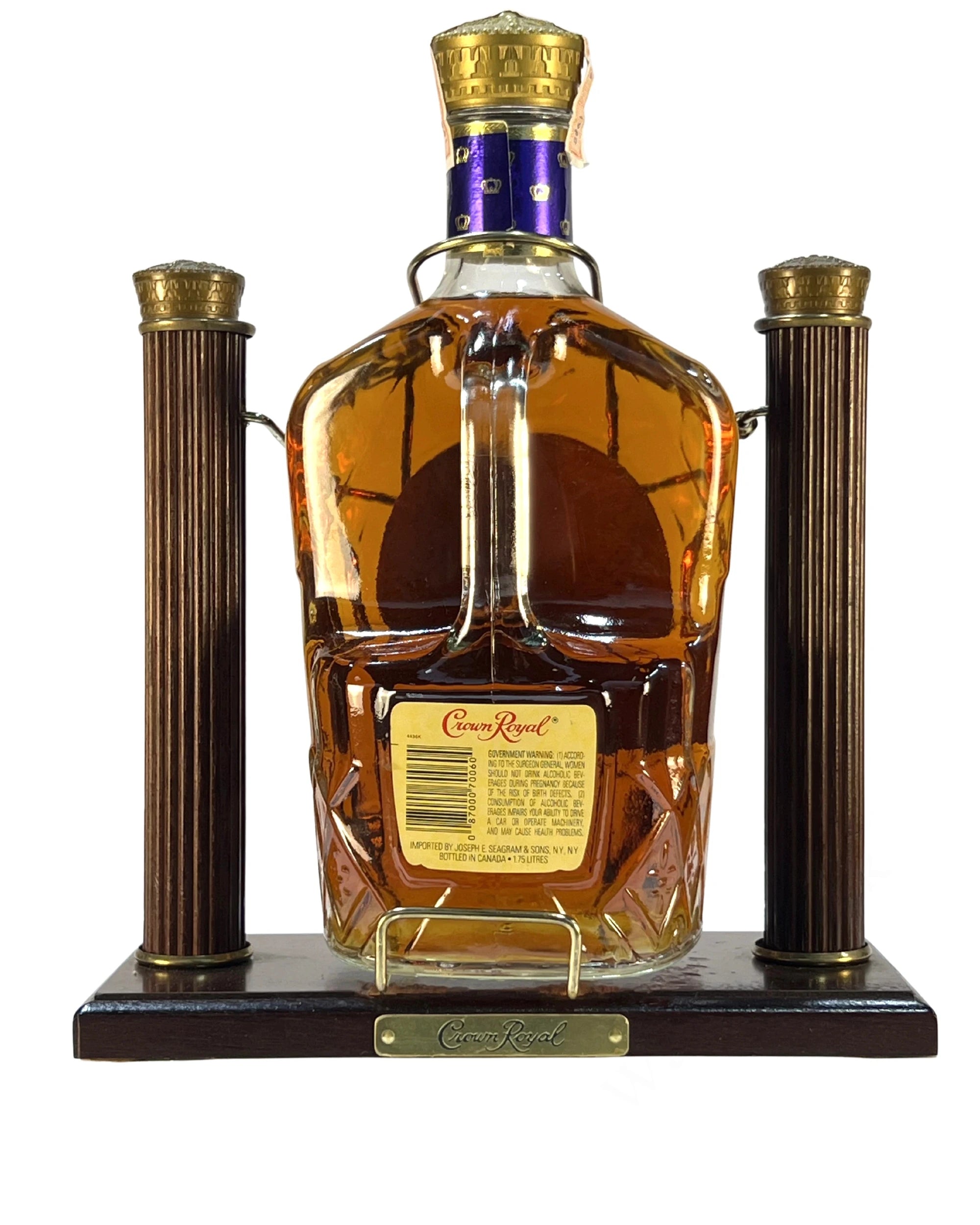Crown Royal 1982 1.75 Liter with cradle