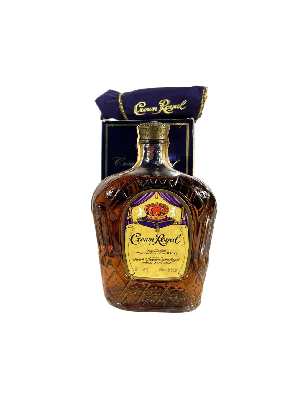 Crown Royal 1982 with bag and box