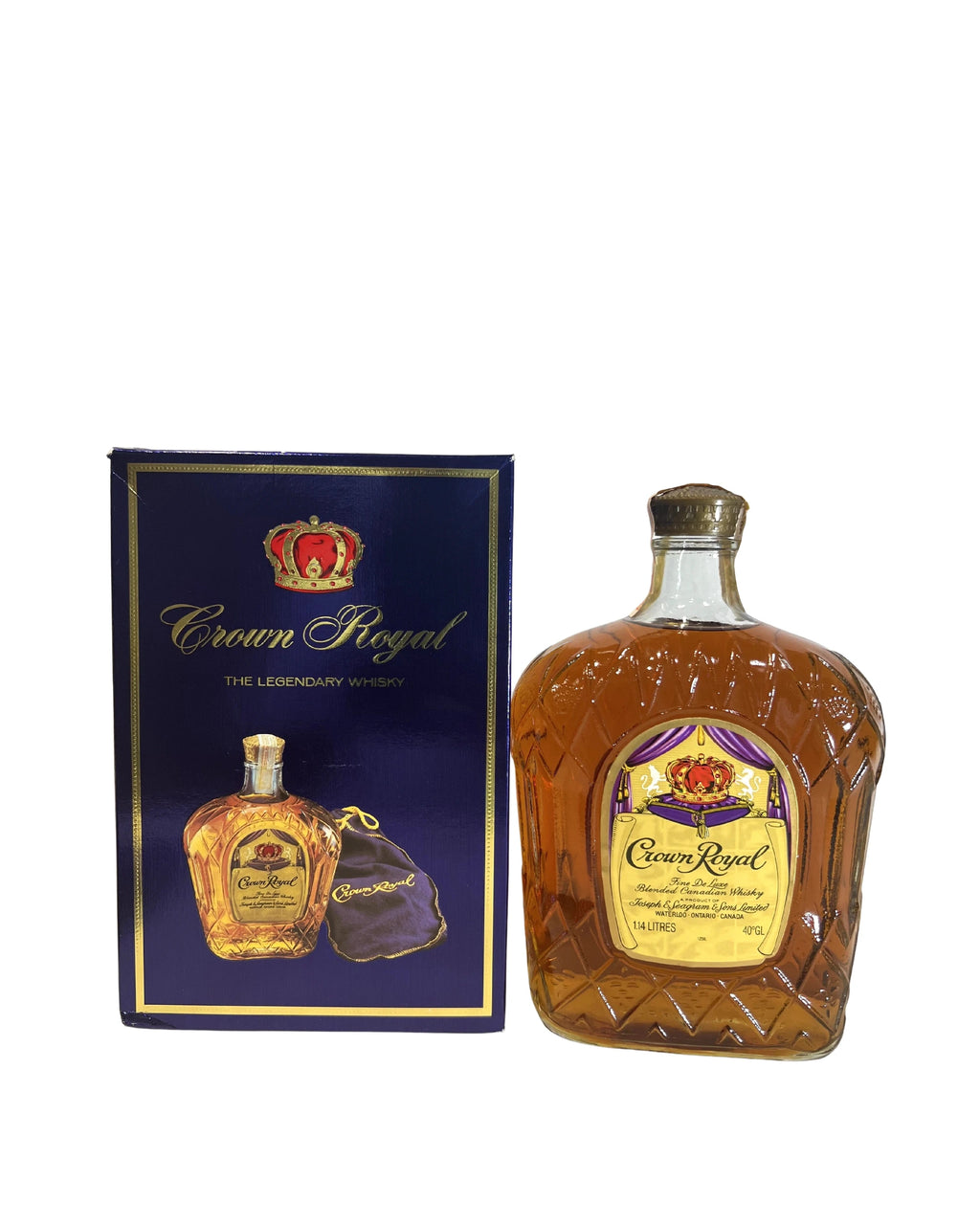 Crown Royal 1.14 (1978) 80 Proof Liter