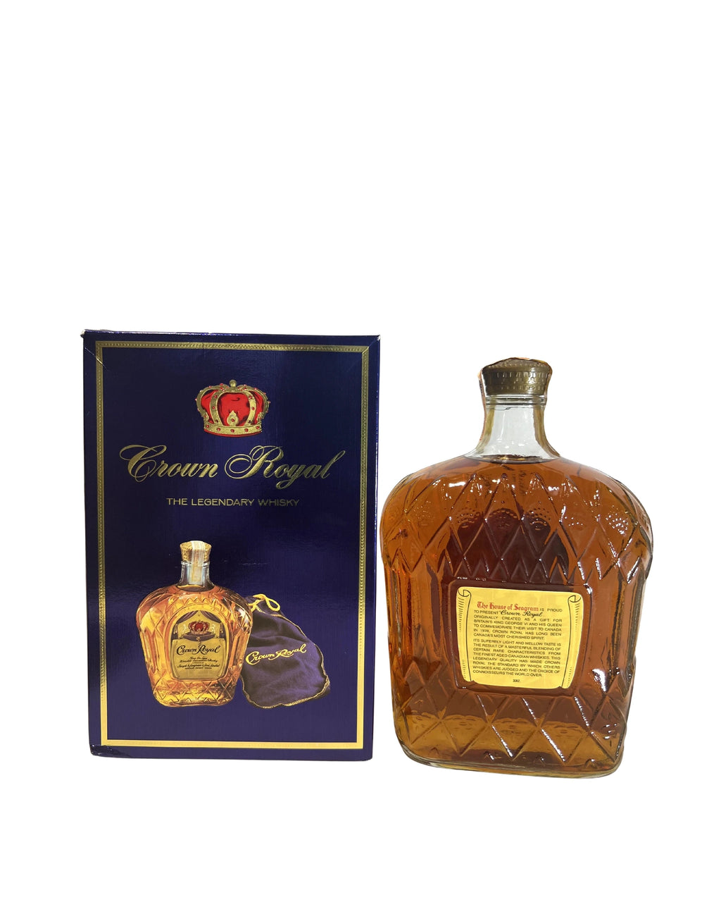 Crown Royal 1.14 (1978) 80 Proof Liter