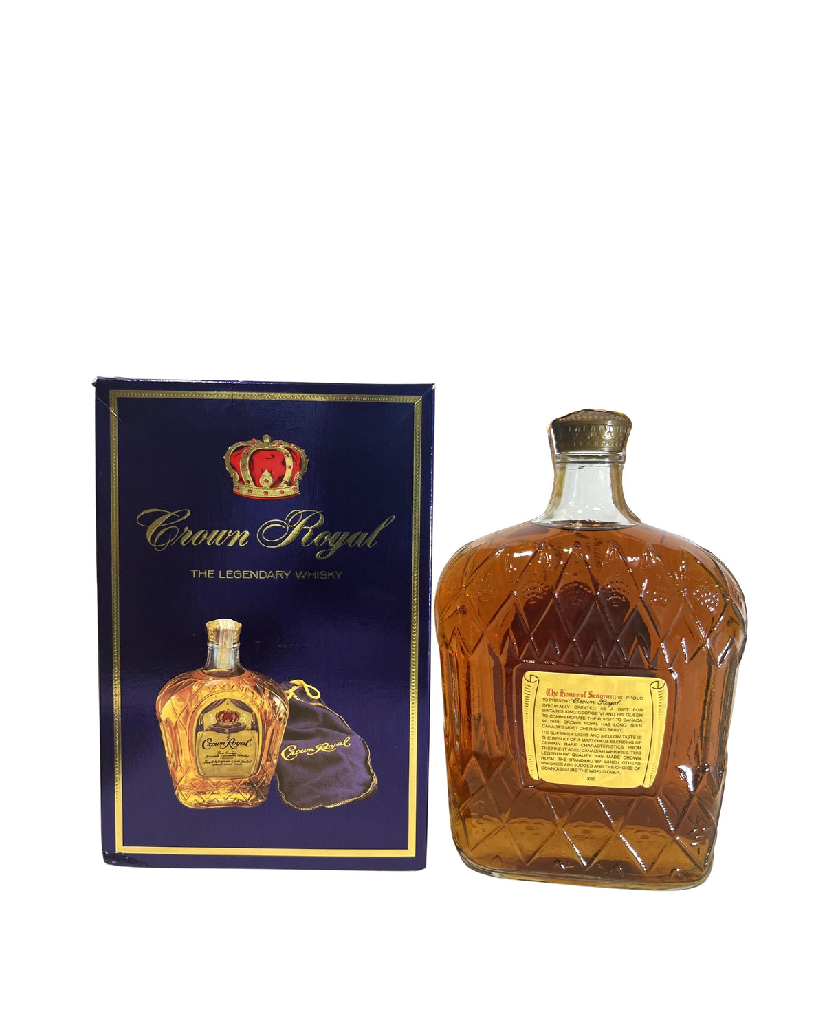 Crown Royal 1.14 (1978) 80 Proof Liter