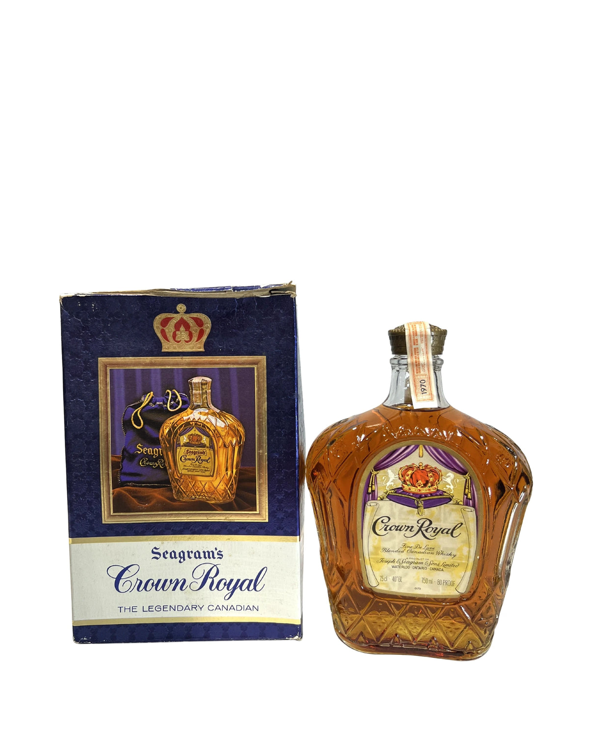Crown Royal (1970) 80 Proof 750ml