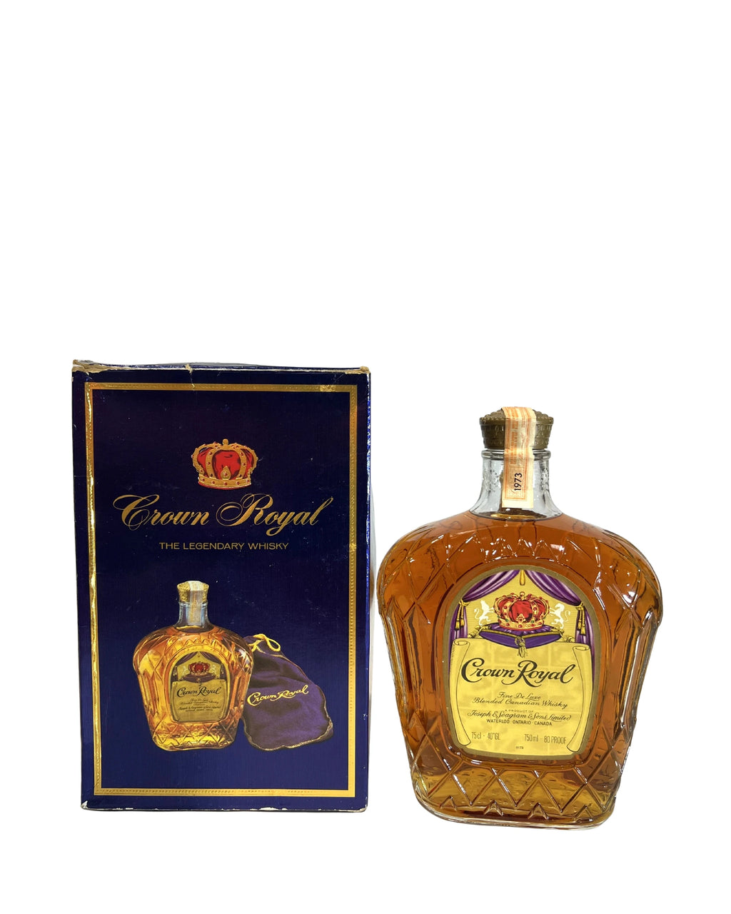 Crown Royal (1973) 80 Proof 750ml