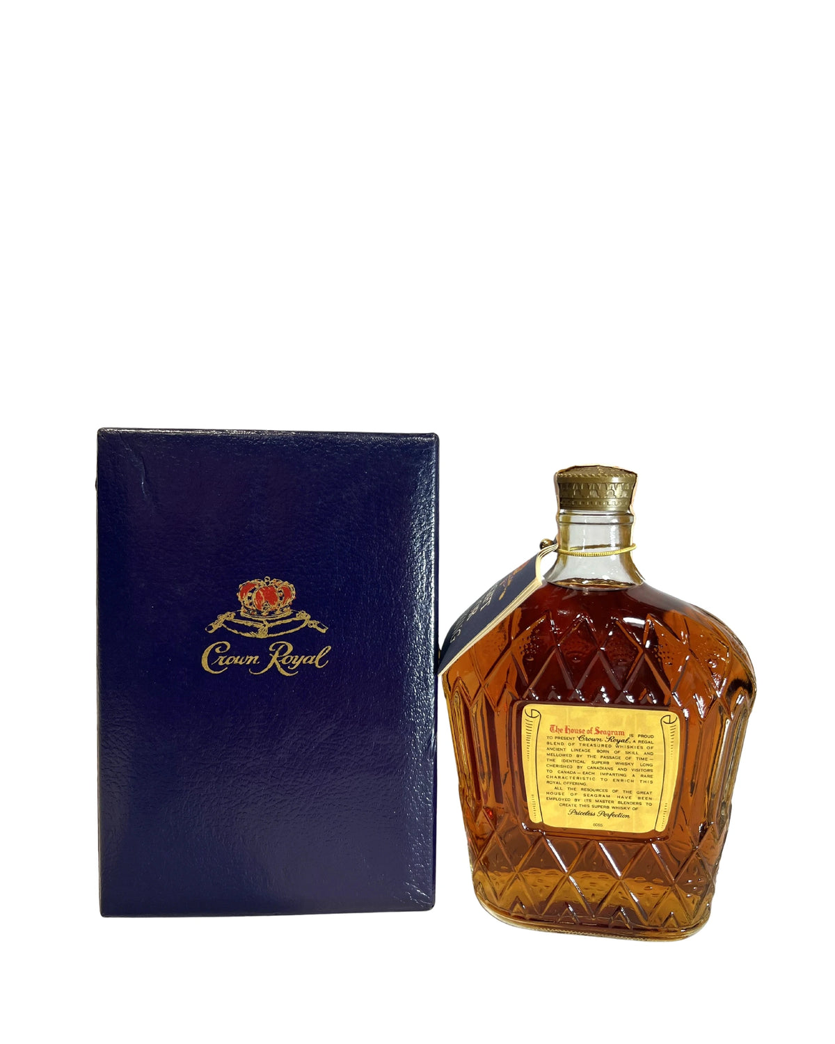 Crown Royal Gift for a King Set (1975) 80 Proof 750ml