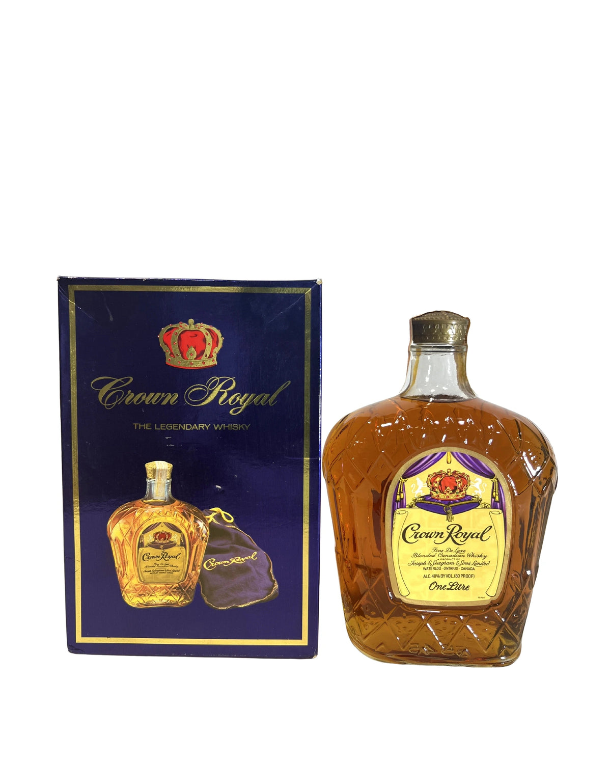 Crown Royal (1981) 80 Proof Liter