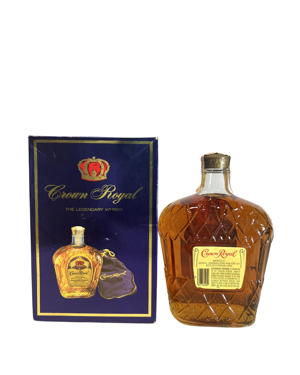 Crown Royal (1981) 80 Proof Liter