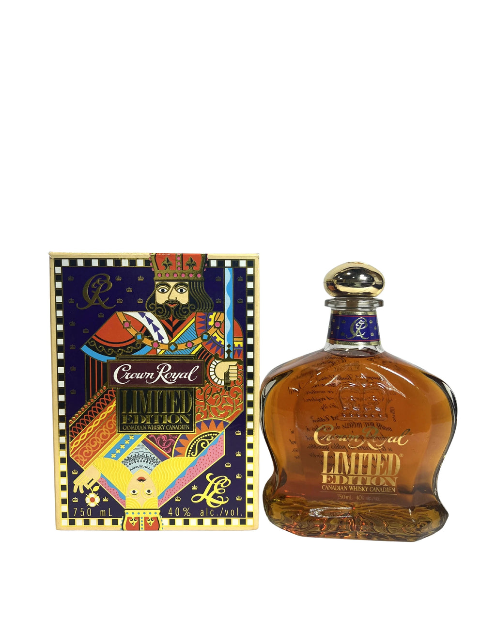 Crown Royal Limited Edition Poker Set 80 Proof 1979 750ml