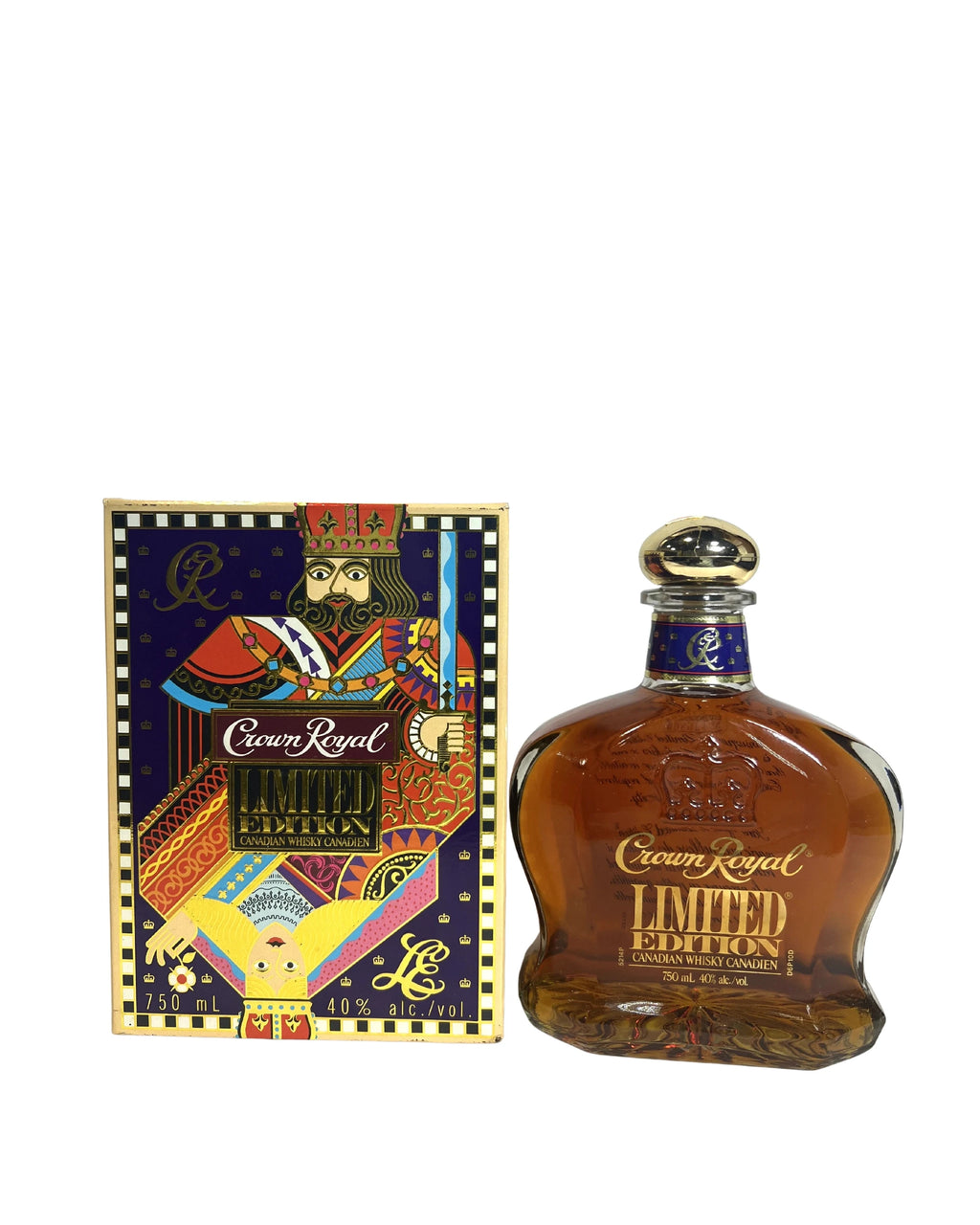 Crown Royal Limited Edition Poker Set (1978) 80 Proof 750ml