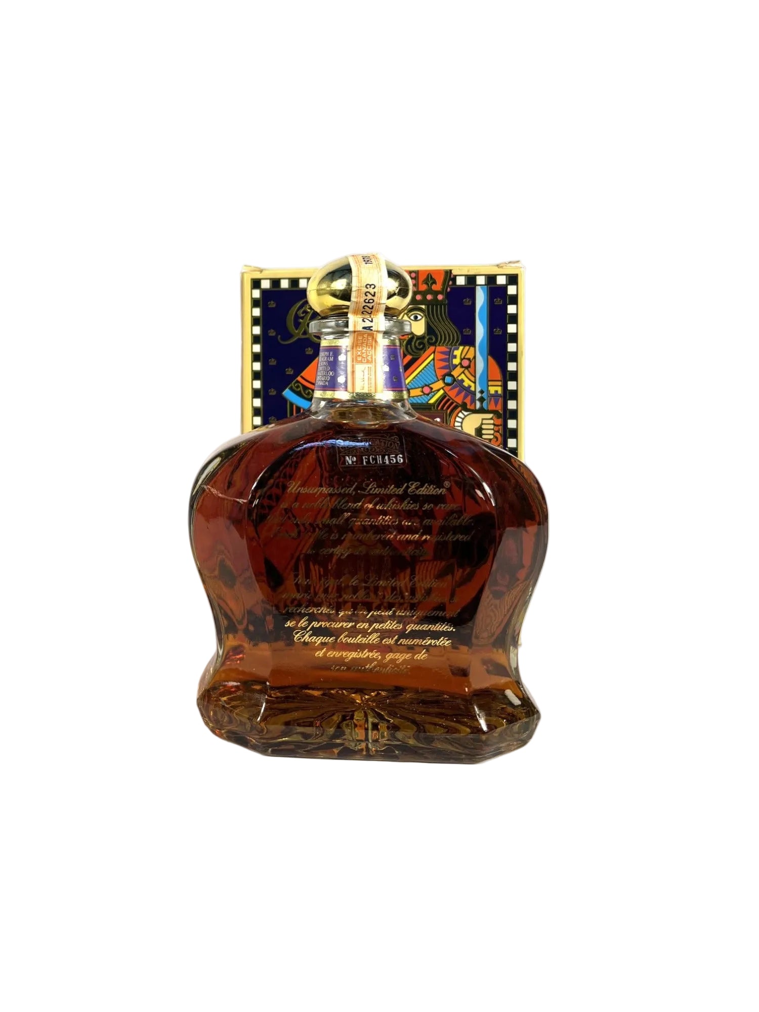 Crown Royal Limited Edition Poker Set 1978