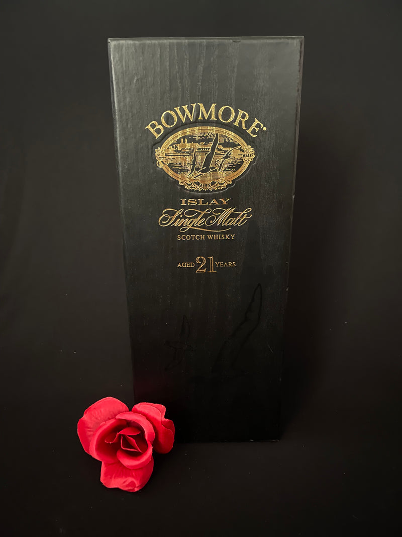 Bowmore 21yr Seagull Label w/ box 750ml 1980’s