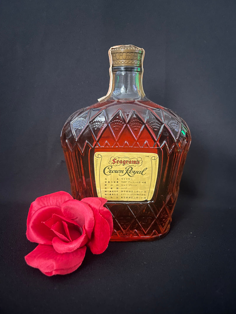 Crown Royal w/ box 750ml 1979