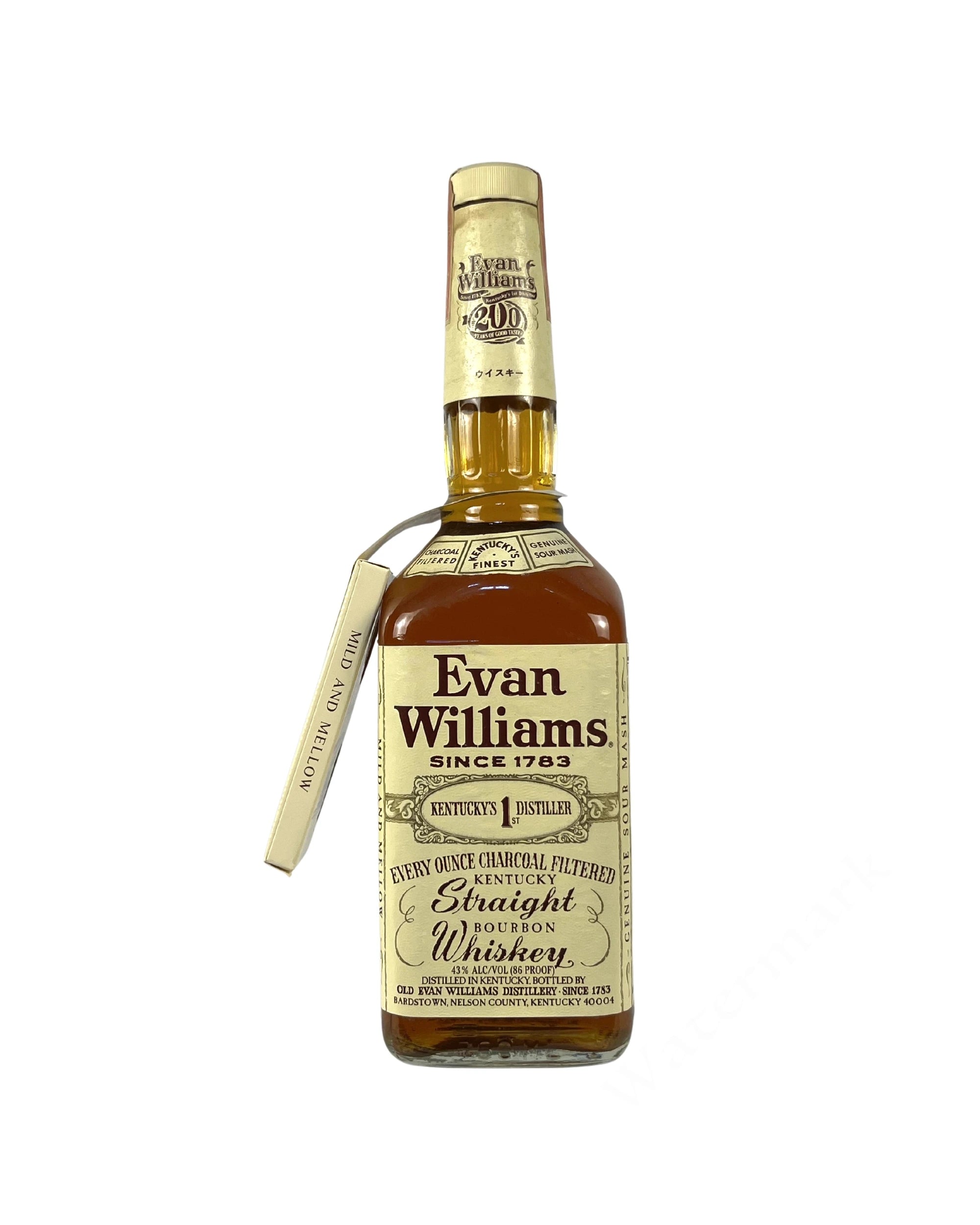Evan Williams 200th Anniversary 1991 (pre-fire)