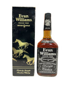 Evan Williams pre-fire Heaven Hill 8-year 90 Proof 1991 1 liter