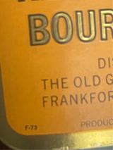 Old Grand Dad 86pf Quart National Distillers 1973